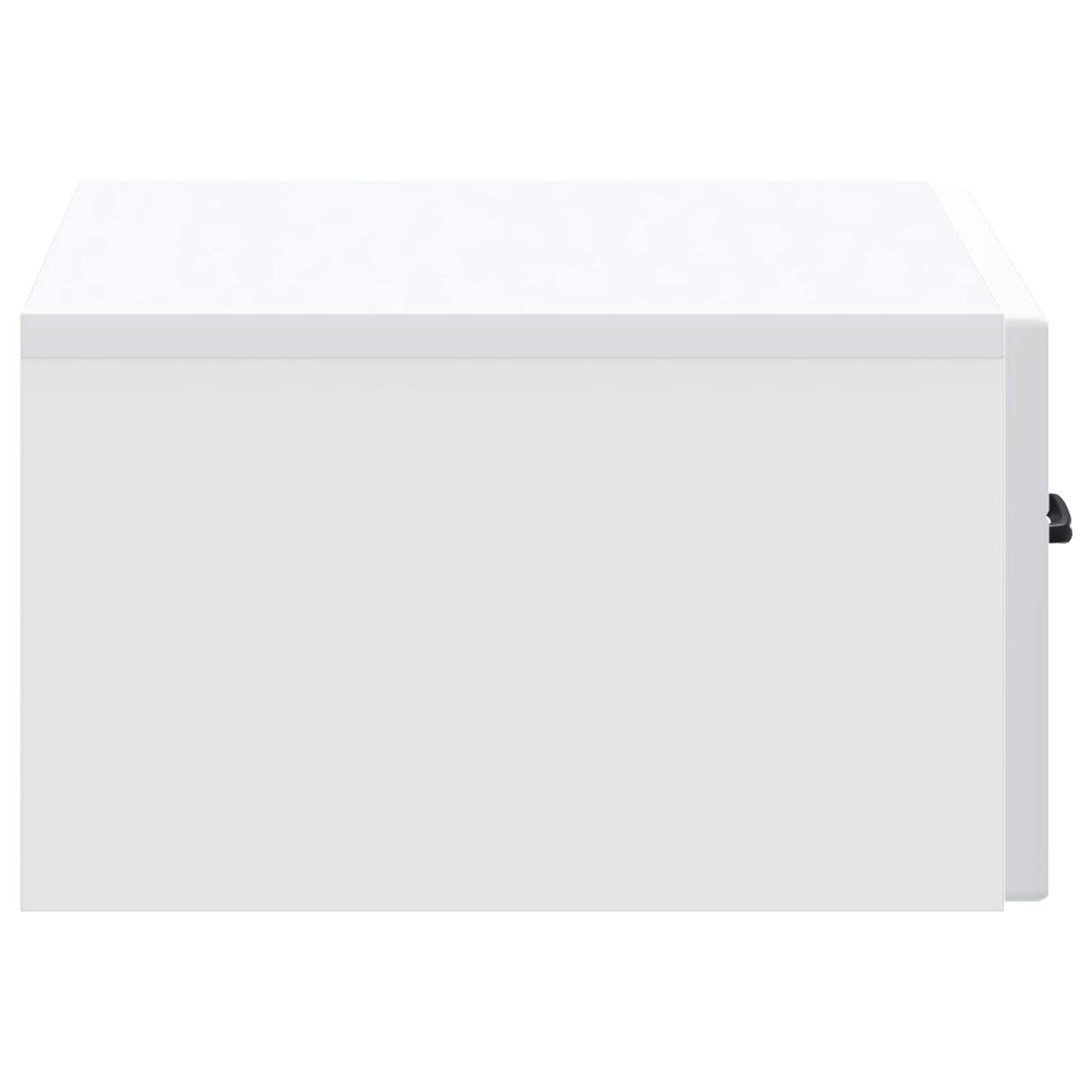 vidaXL Τοίχου Κρεμαστό Κομοδίνο 2 τμχ. Λευκό 49 x 34,5 x 20 εκ.