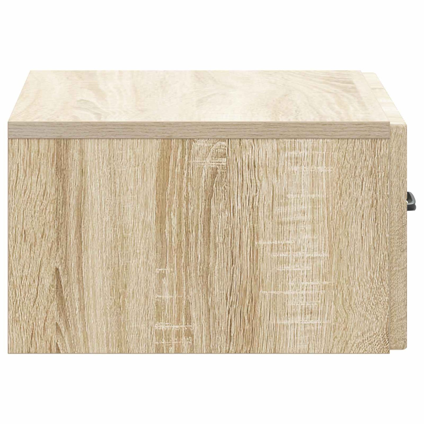 vidaXL Τοίχου Κρεμαστό Κομοδίνο 2 τμχ. Sonoma Δρυς 49 x 34,5 x 20 εκ.
