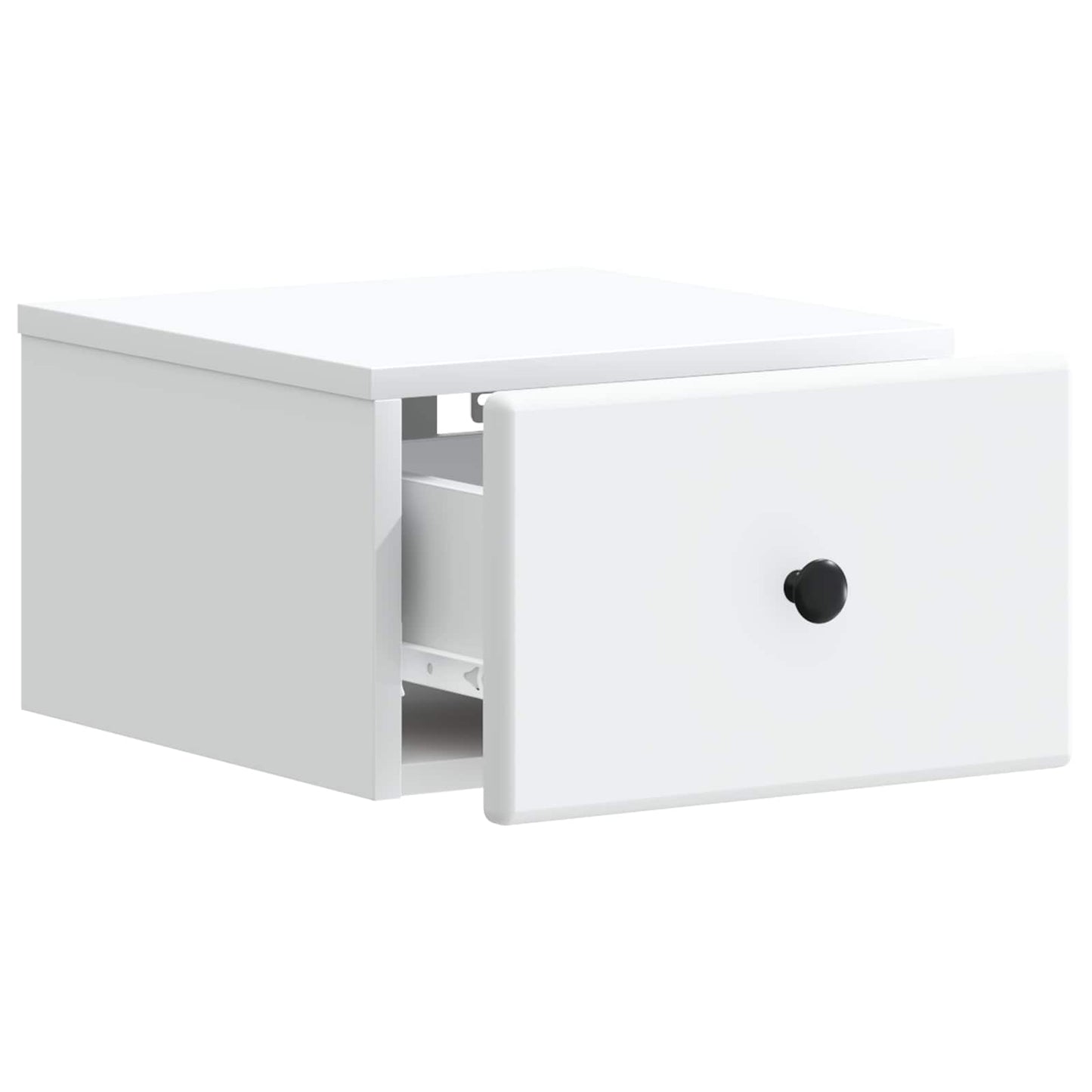 vidaXL Τοίχου Κρεμαστό Κομοδίνο 2 τμχ. Λευκό 34,5 x 33 x 20 εκ.