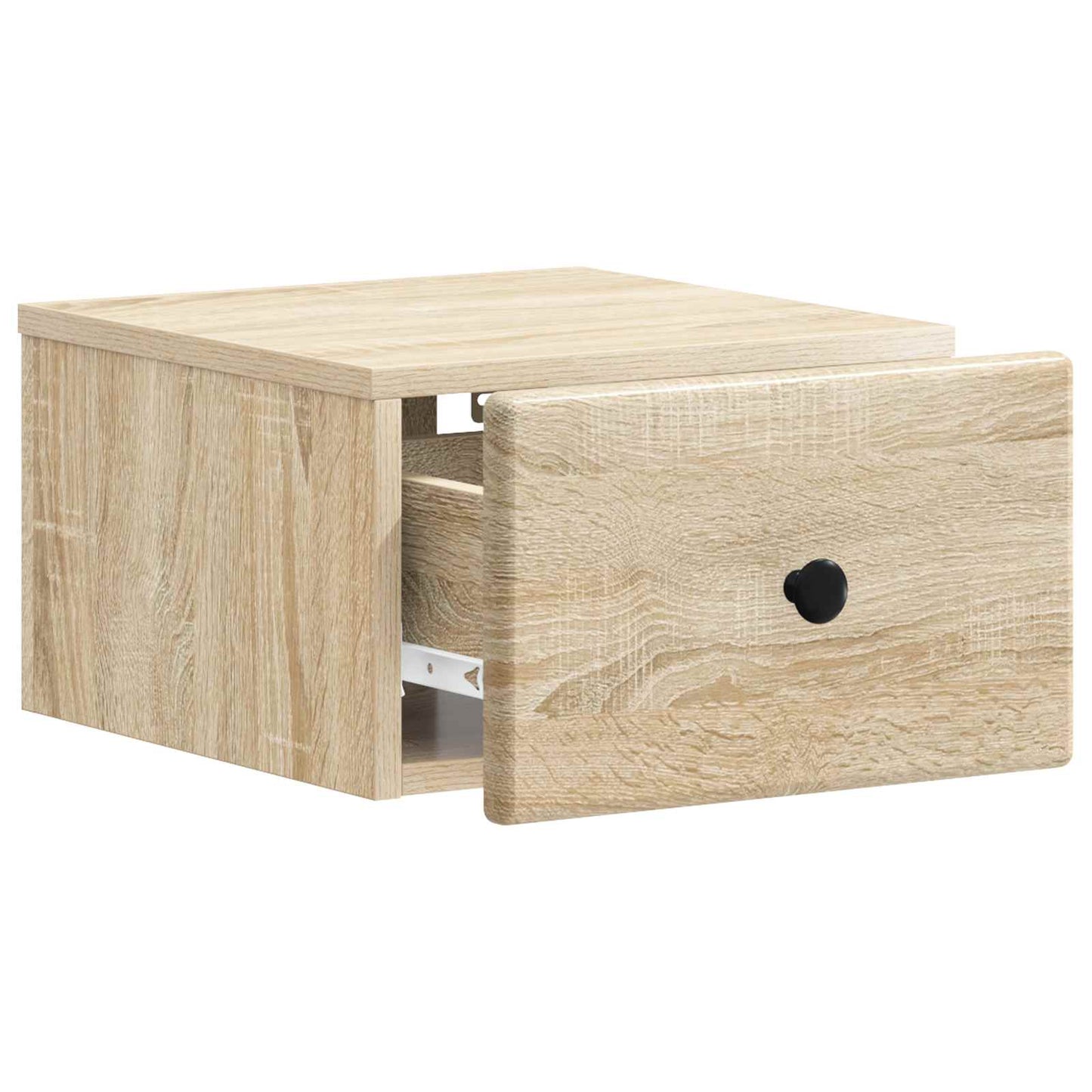 vidaXL Τοίχου Κρεμαστό Κομοδίνο 2 τμχ. Sonoma Δρυς 34,5 x 33 x 20 εκ.