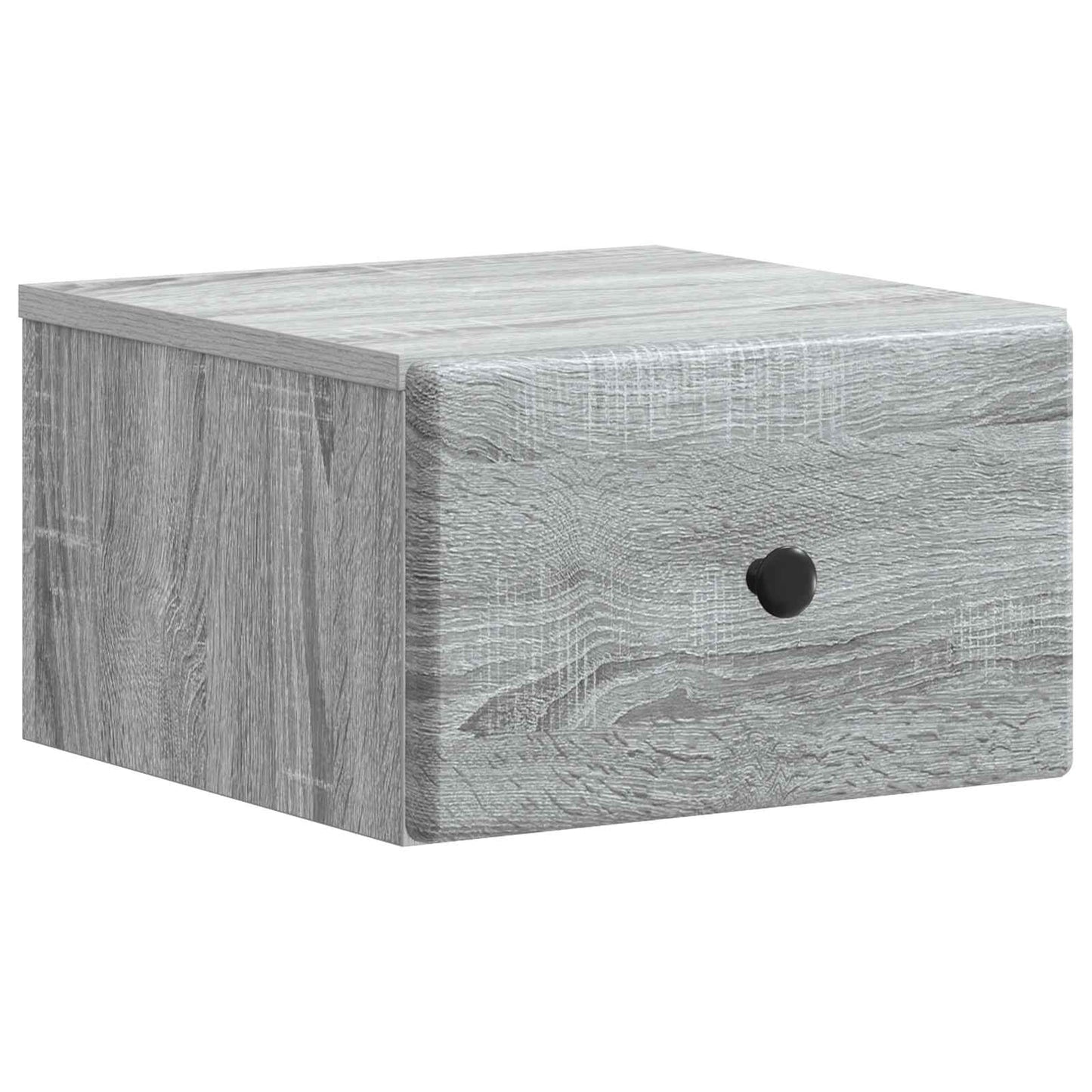 vidaXL Τοίχου Κρεμαστό Κομοδίνο 2 τμχ. Γκρι Sonoma 34,5 x 33 x 20 εκ.