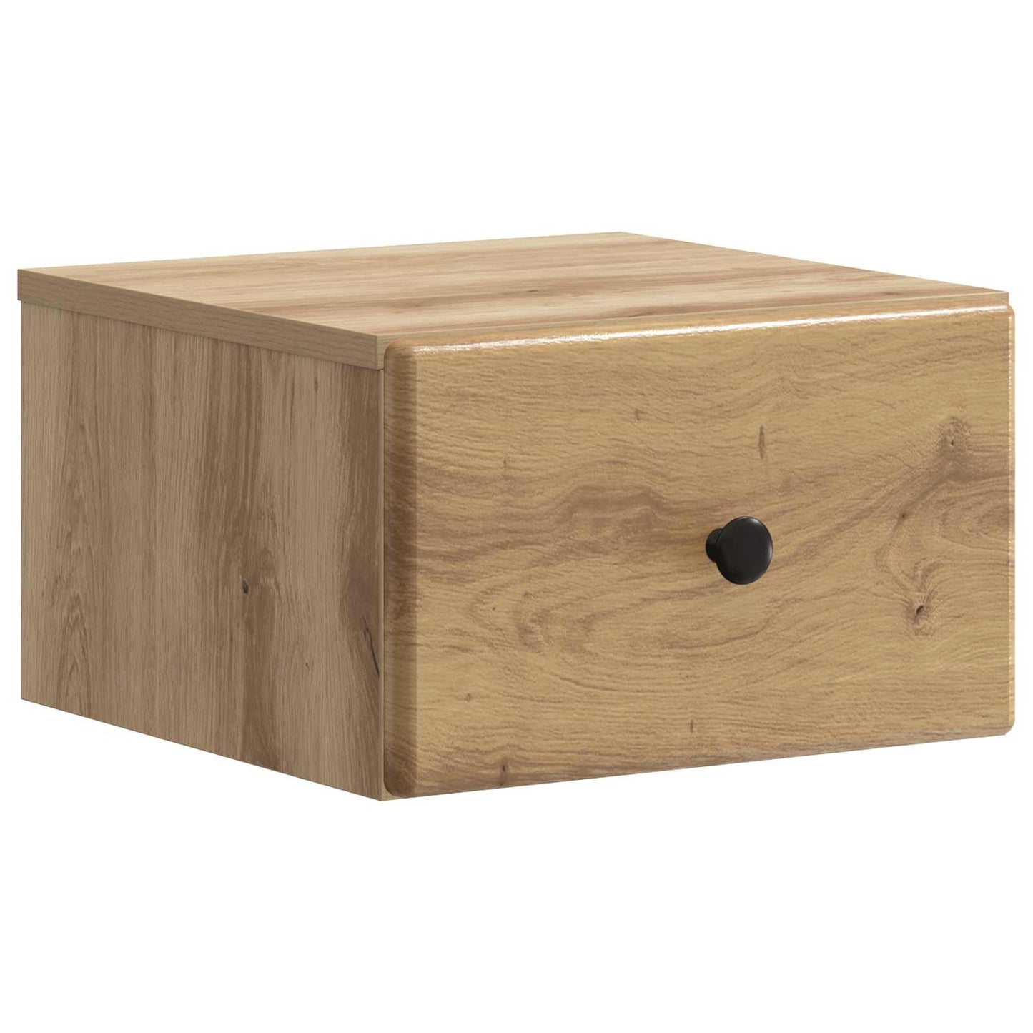 vidaXL Τοίχου Κρεμαστό Κομοδίνο 2 τμχ. Artisan Δρυς 34,5 x 33 x 20 εκ.