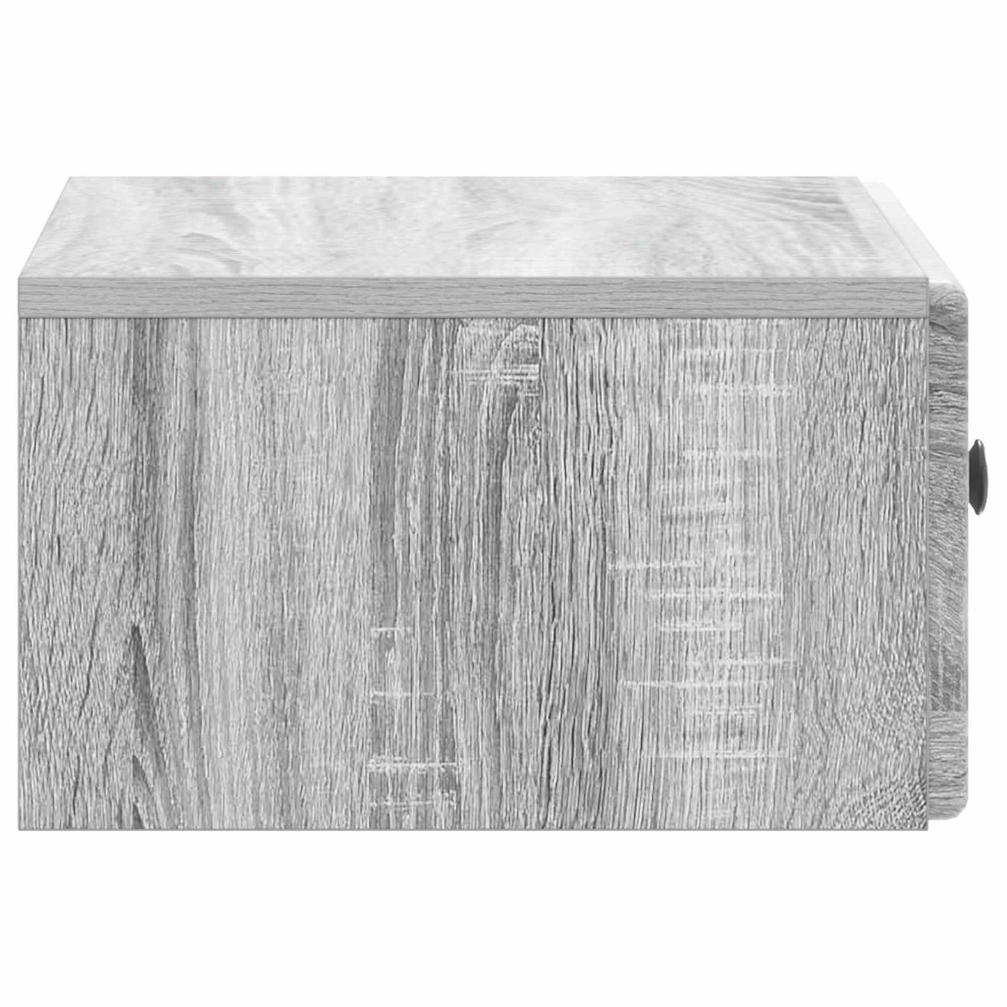 vidaXL Τοίχου Κρεμαστό Κομοδίνο 2 τμχ. Γκρι Sonoma 49 x 34,5 x 20 εκ.