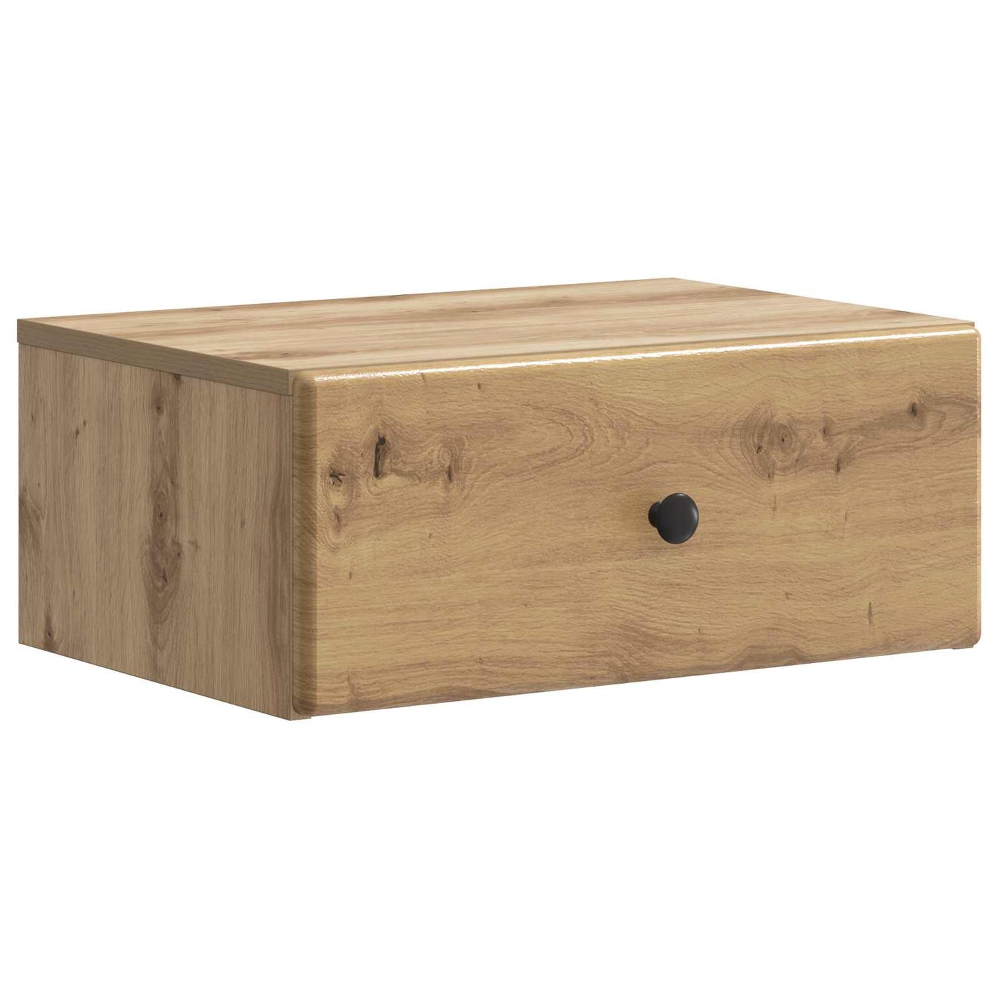 vidaXL Τοίχου Κρεμαστό Κομοδίνο 2 τμχ. Artisan Δρυς 49 x 34,5 x 20 εκ.