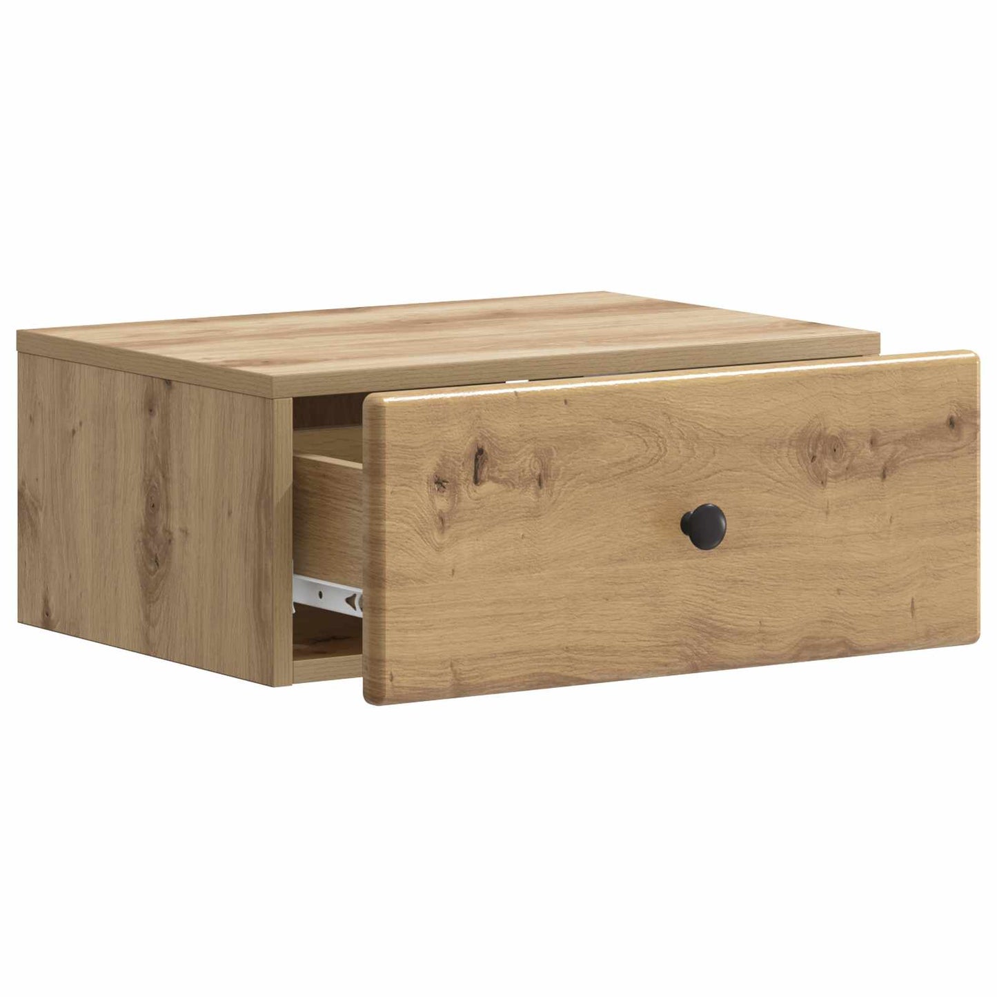 vidaXL Τοίχου Κρεμαστό Κομοδίνο 2 τμχ. Artisan Δρυς 49 x 34,5 x 20 εκ.