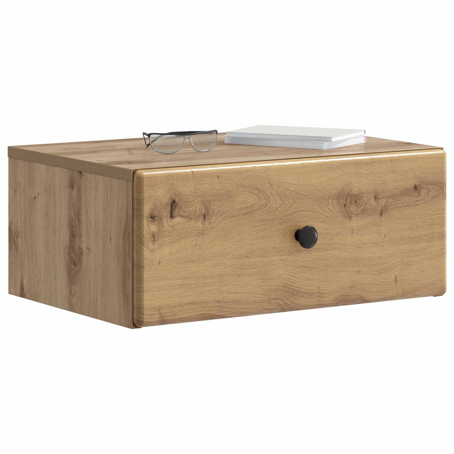 vidaXL Τοίχου Κρεμαστό Κομοδίνο 2 τμχ. Artisan Δρυς 49 x 34,5 x 20 εκ.