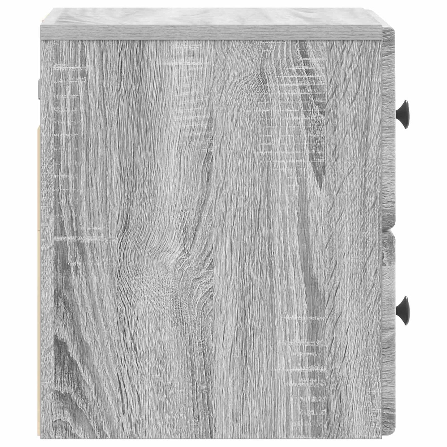 vidaXL Τοίχου Κρεμαστό Κομοδίνο 2 τμχ. Γκρι Sonoma 34,5 x 33 x 40 εκ
