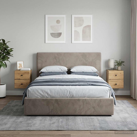 vidaXL Τοίχου Κρεμαστό Κομοδίνο 2 τμχ. Artisan Δρυς 34,5 x 33 x 40 εκ