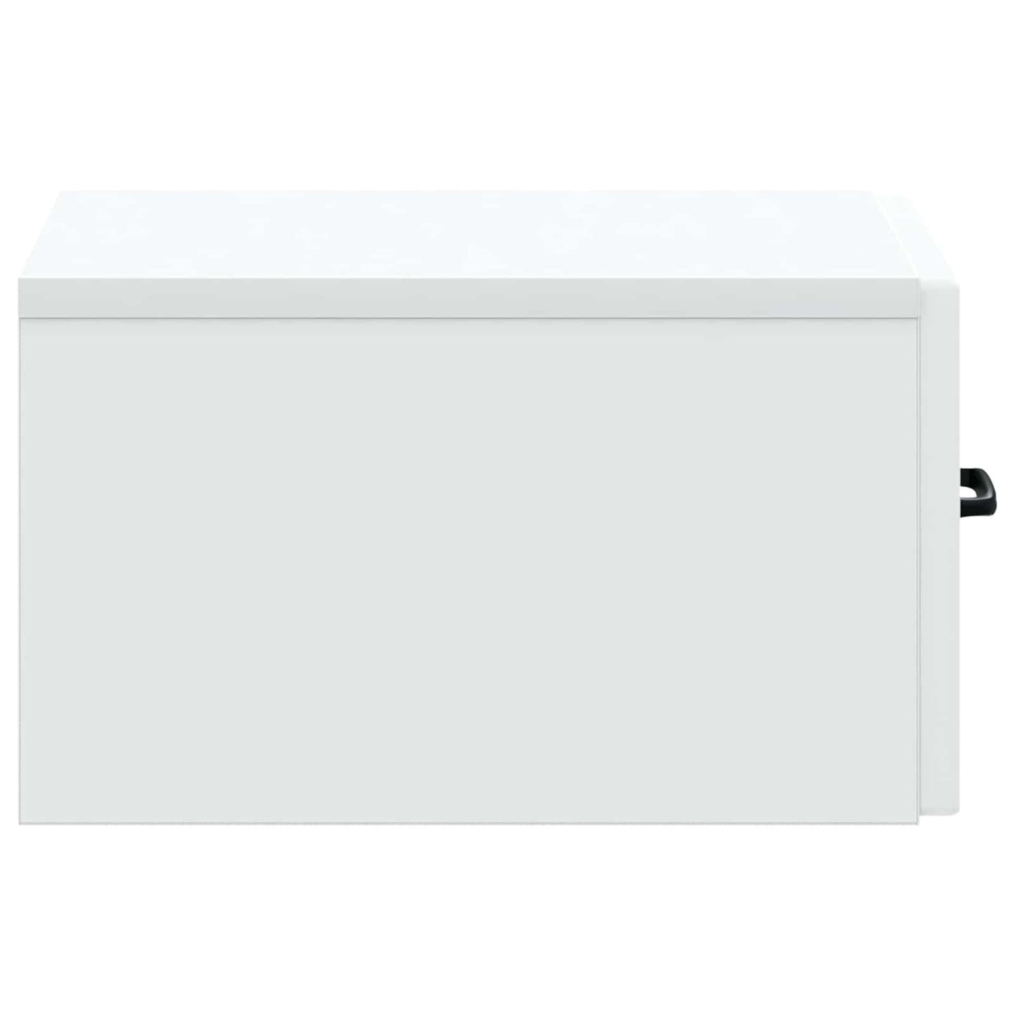 vidaXL Τραπεζάκι Τοίχου Λευκό 59 x 34,5 x 17 εκ. Επεξεργασμένο Ξύλο