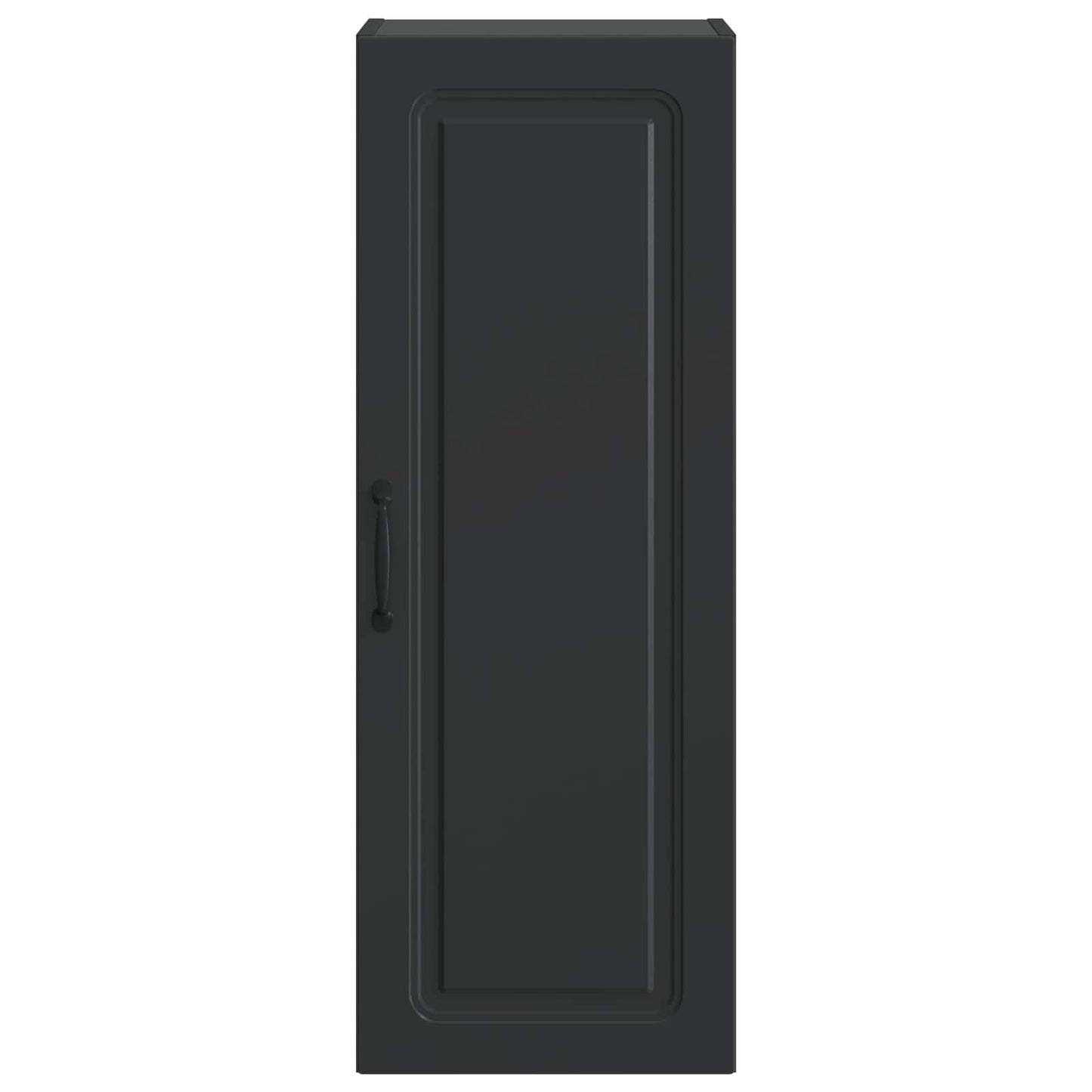 vidaXL Τοίχου Ντουλάπα 33 x 34,5 x 90 εκ Επεξεργασμένο Ξύλο Μαύρο