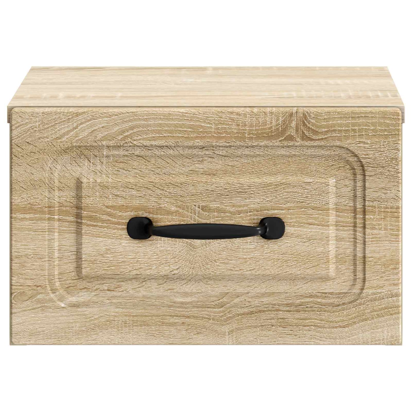 vidaXL Τοίχου Κρεμαστό Κομοδίνο 2 τμχ. Sonoma Δρυς 34,5 x 33 x 20 εκ.