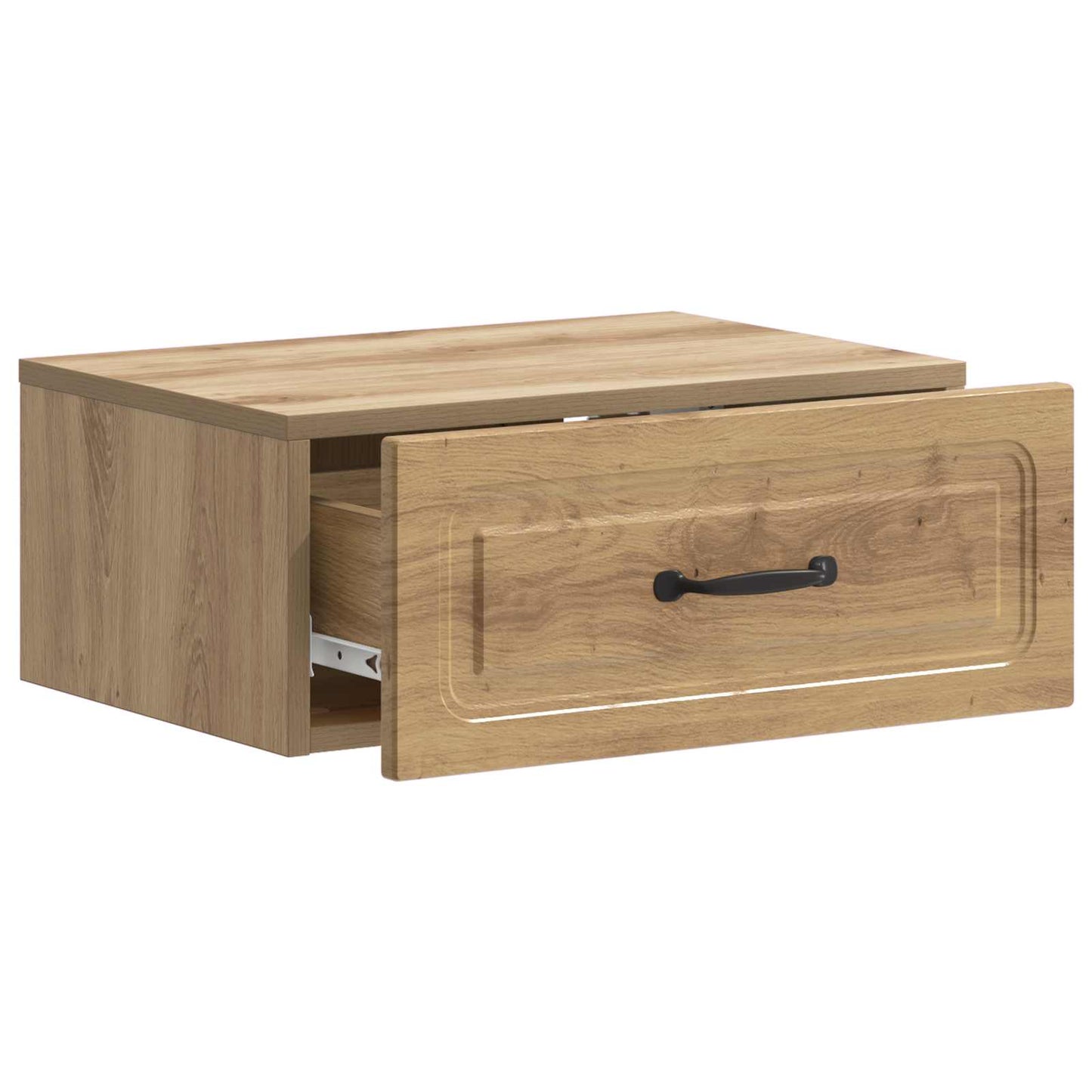 vidaXL Τοίχου Κρεμαστό Κομοδίνο 2 τμχ. Artisan Δρυς 49 x 34,5 x 20 εκ.