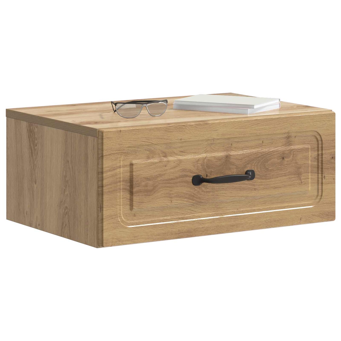 vidaXL Τοίχου Κρεμαστό Κομοδίνο 2 τμχ. Artisan Δρυς 49 x 34,5 x 20 εκ.