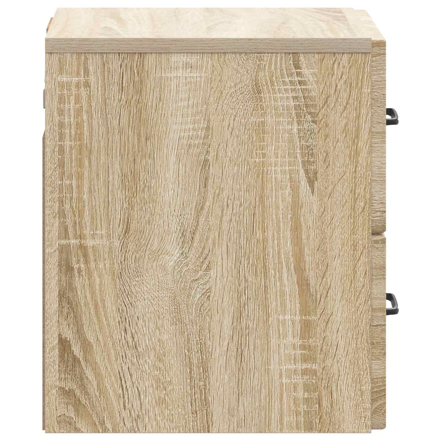 vidaXL Τοίχου Κρεμαστό Κομοδίνο 2 τμχ. Sonoma Δρυς 34,5 x 33 x 40 εκ