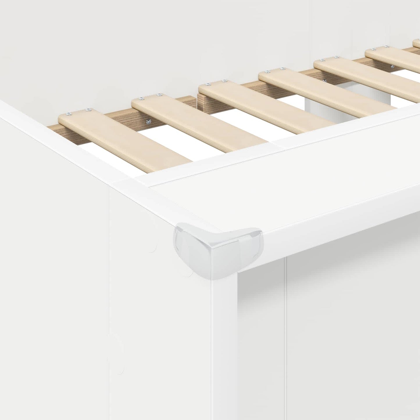 vidaXL Κρεβάτι Κουκέτα για Παιδιά Λευκό 75 x 190 cm Επεξεργασμένο ξύλο