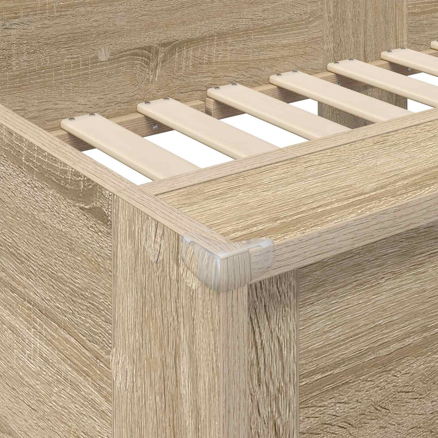 vidaXL Κρεβάτι Κουκέτα για Παιδιά Δρύς Sonoma 80 x 200 cm