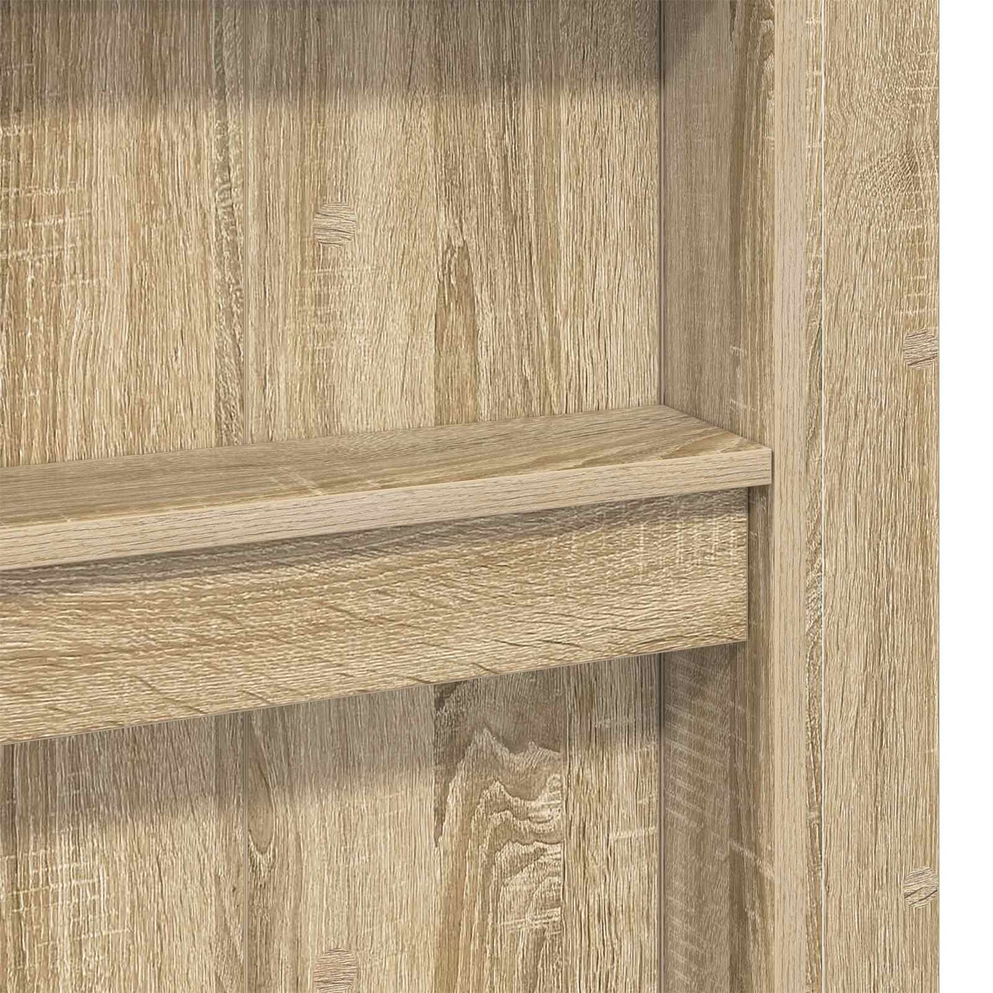 vidaXL Σκελετός κουκέτας με γραφείο Δρύς Sonoma 75 x 190 cm