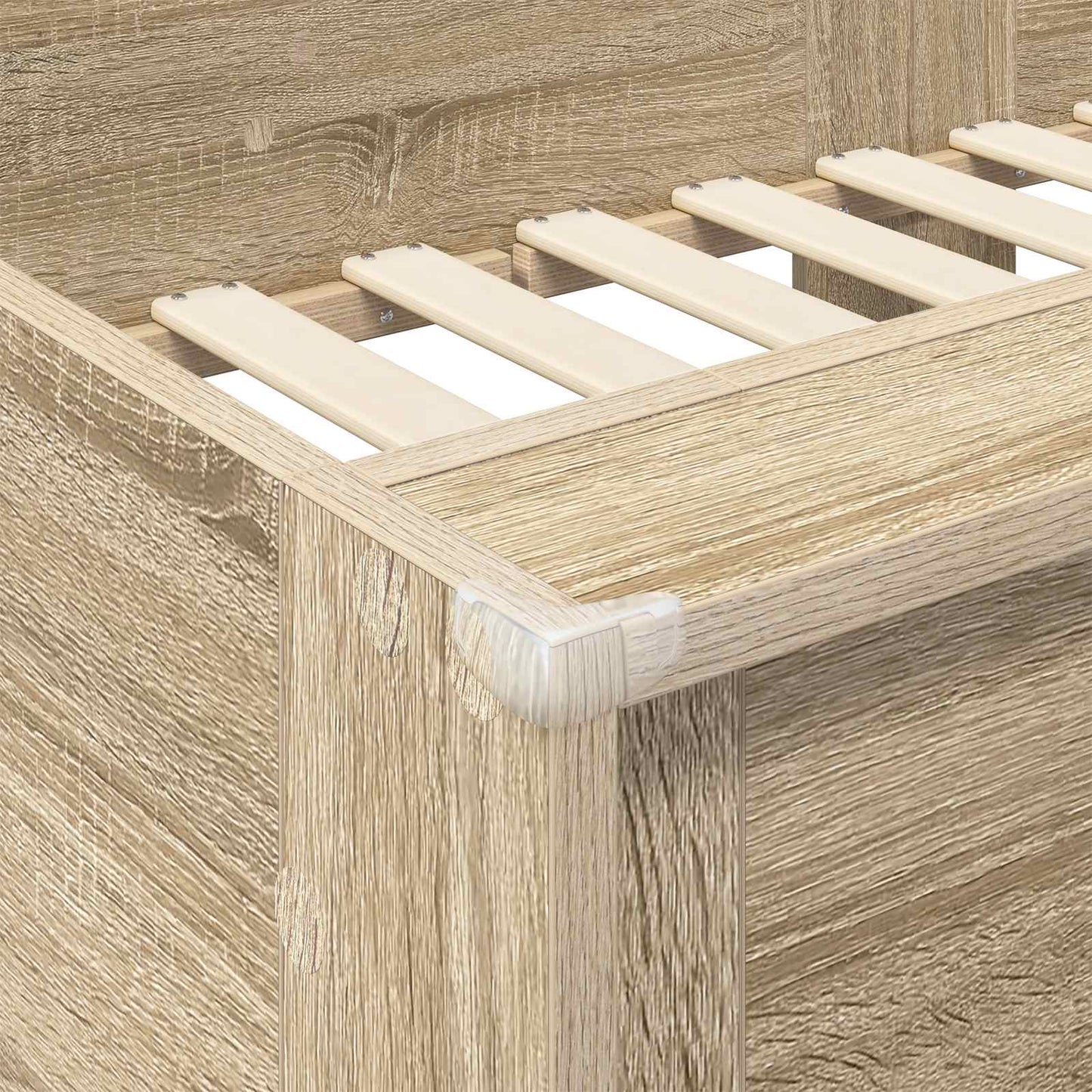 vidaXL Κρεβάτι Κουκέτα για Παιδιά Δρύς Sonoma 75 x 190 cm