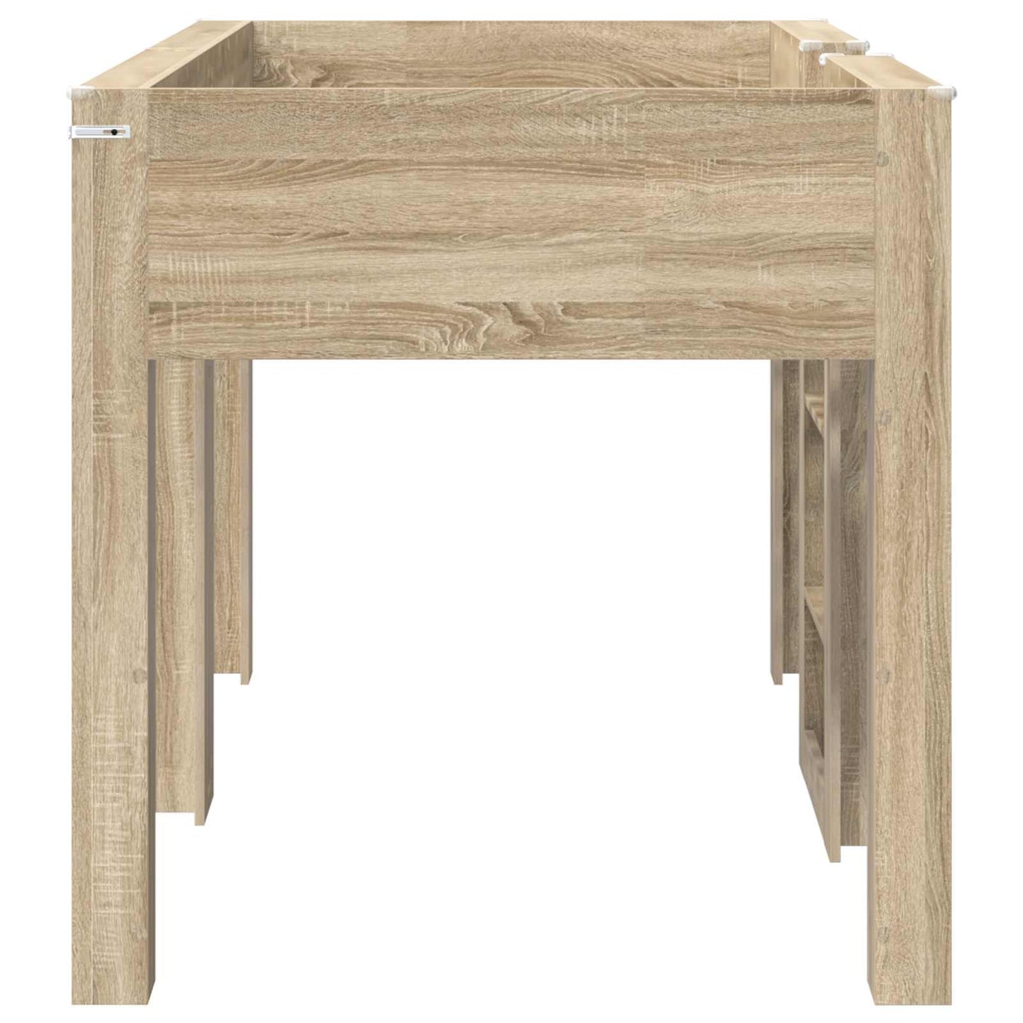 vidaXL Κρεβάτι Κουκέτα για Παιδιά Δρύς Sonoma 90 x 200 cm