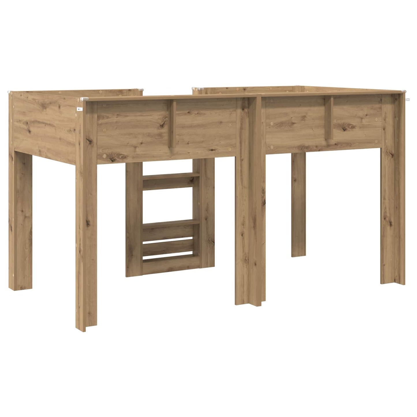 vidaXL Κρεβάτι Κουκέτα για Παιδιά Artisan Oak 100 x 200 cm