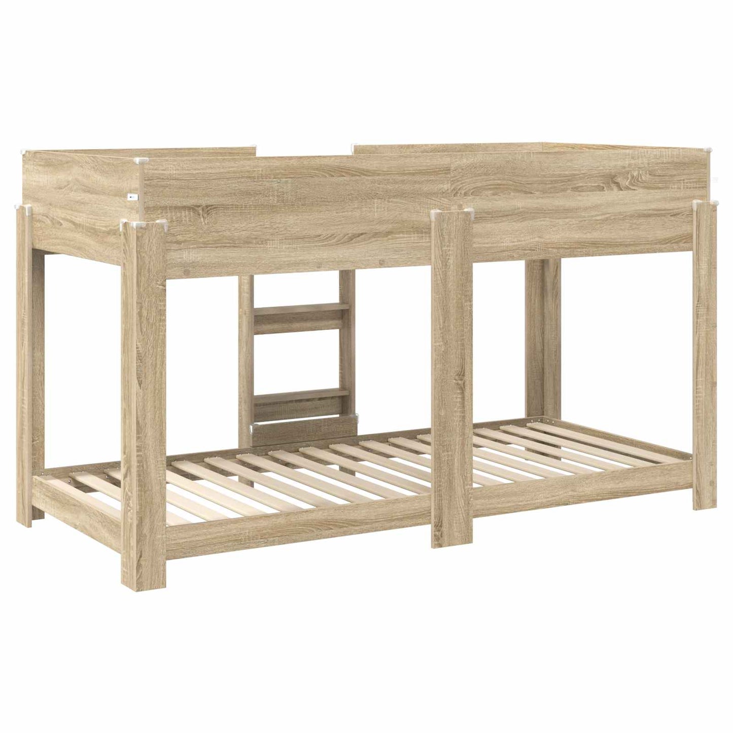 vidaXL Κρεβάτι Κουκέτα για Παιδιά Δρύς Sonoma 90 x 200 cm