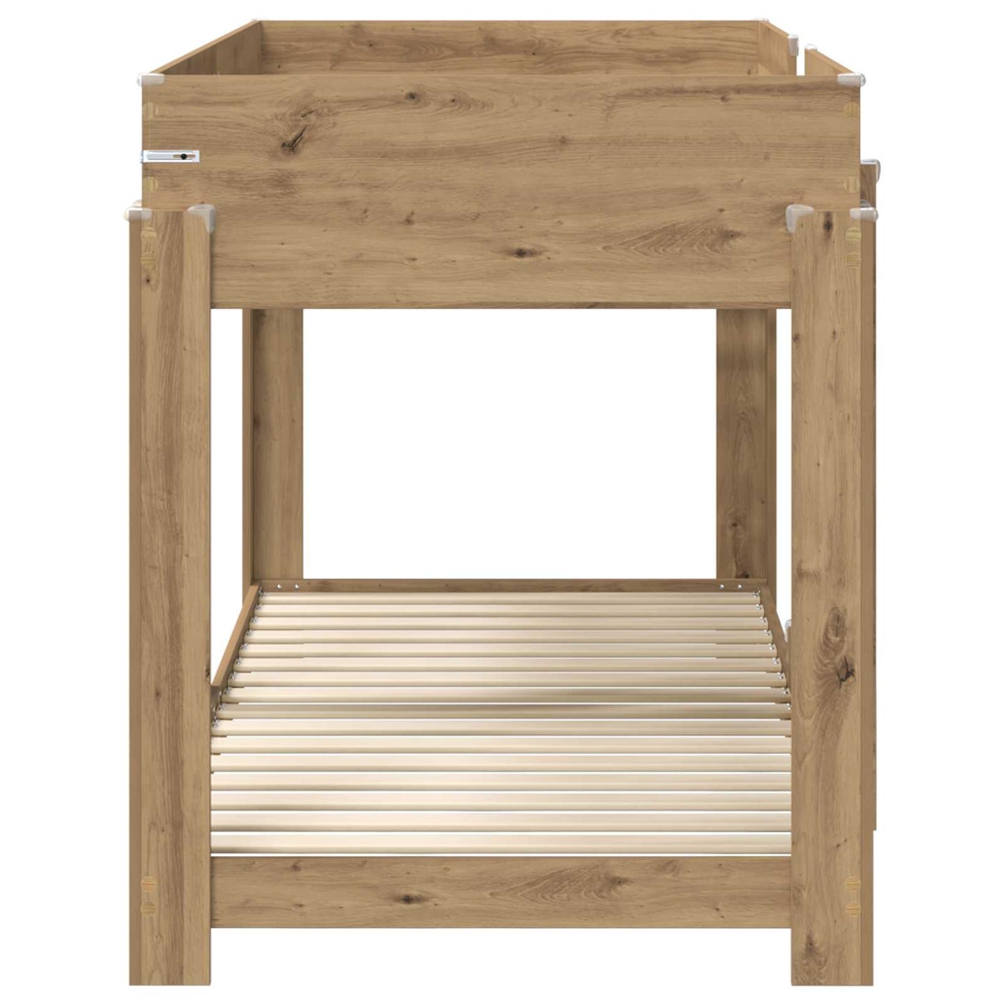 vidaXL Κρεβάτι Κουκέτα για Παιδιά Artisan Oak 90 x 200 cm