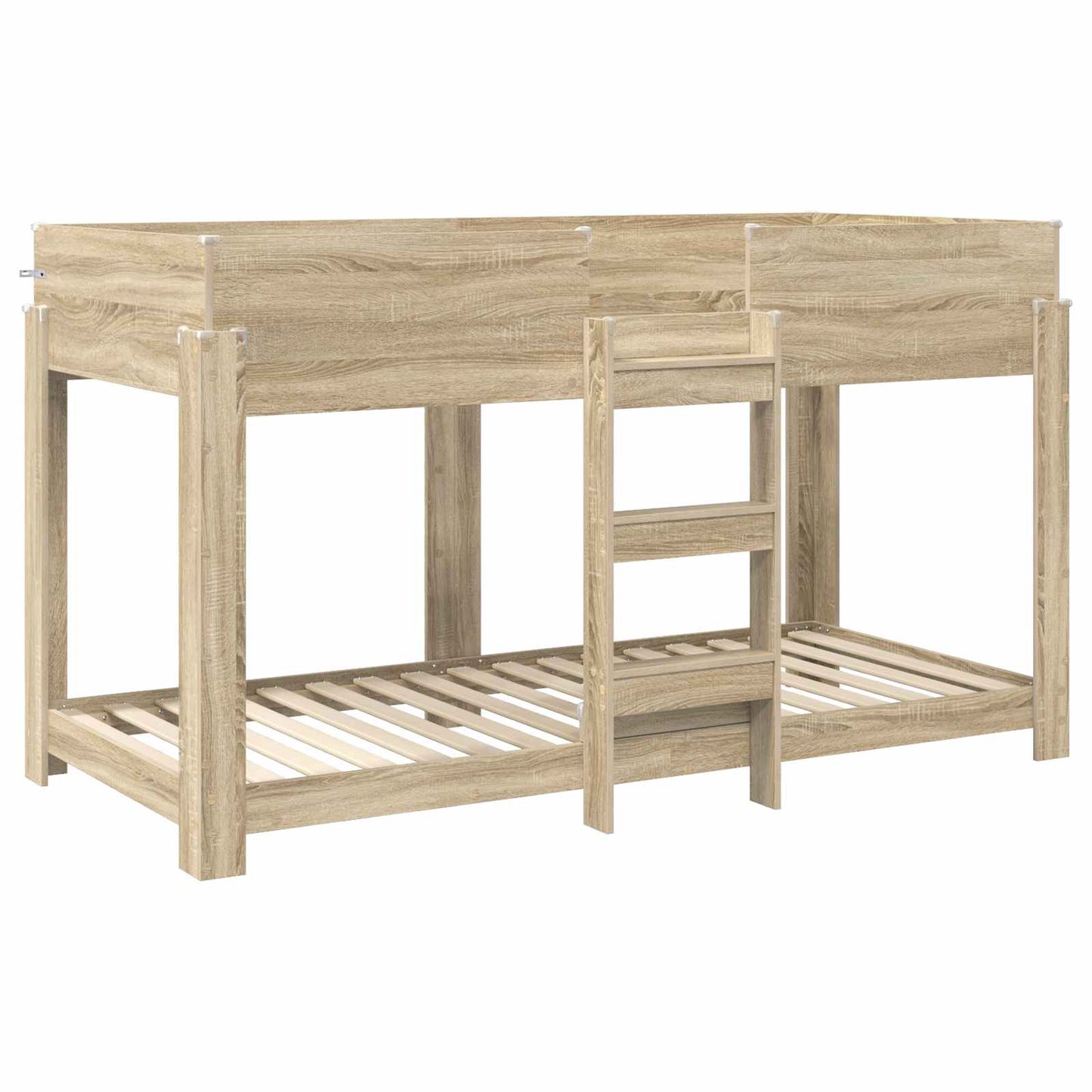 vidaXL Κρεβάτι Κουκέτα για Παιδιά Δρύς Sonoma 80 x 200 cm