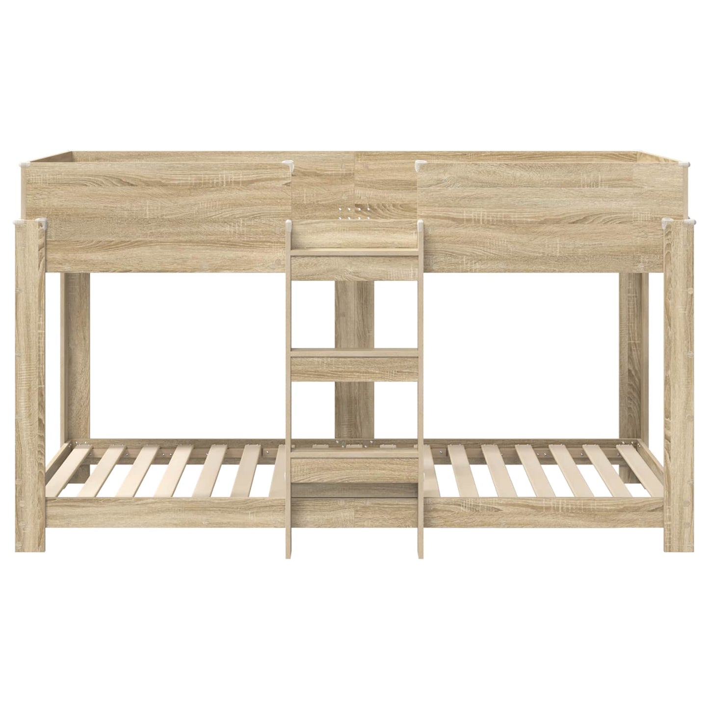 vidaXL Κρεβάτι Κουκέτα για Παιδιά Δρύς Sonoma 80 x 200 cm
