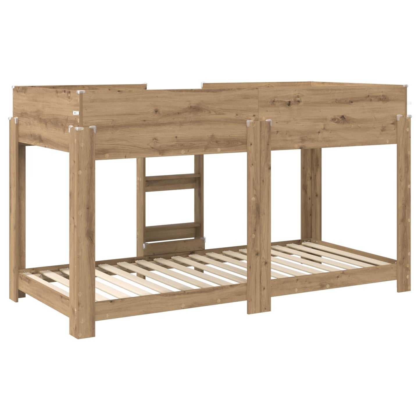 vidaXL Κρεβάτι Κουκέτα για Παιδιά Artisan Oak 80 x 200 cm