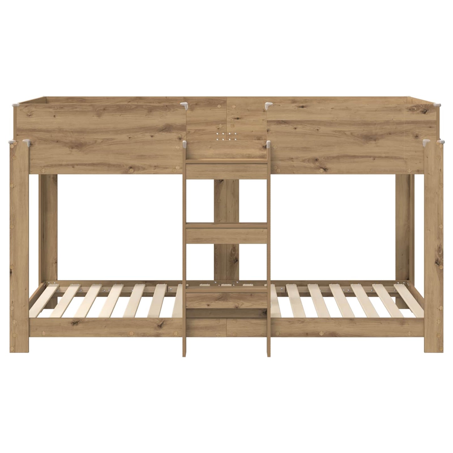 vidaXL Κρεβάτι Κουκέτα για Παιδιά Artisan Oak 80 x 200 cm