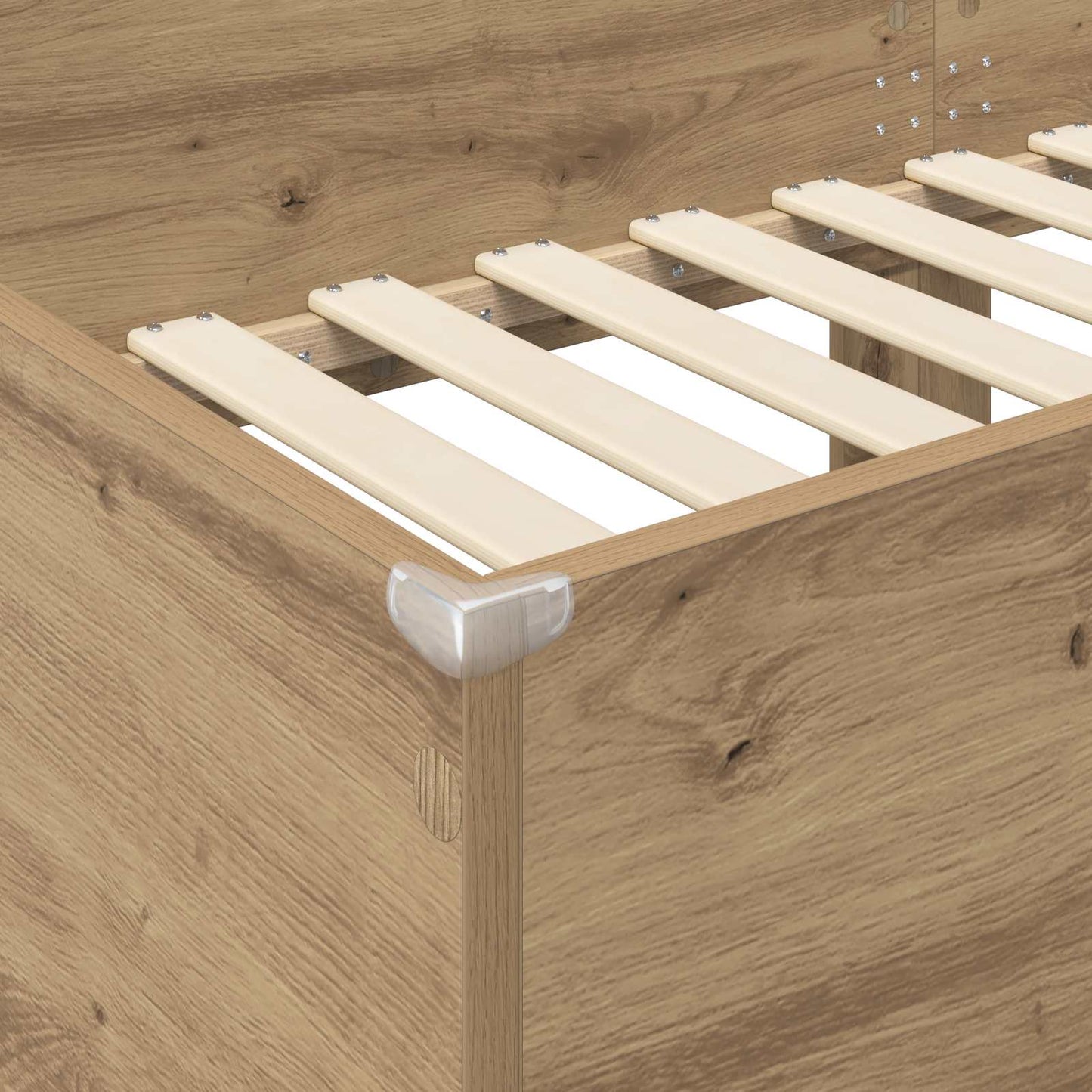 vidaXL Κρεβάτι Κουκέτα για Παιδιά Artisan Oak 75 x 190 cm