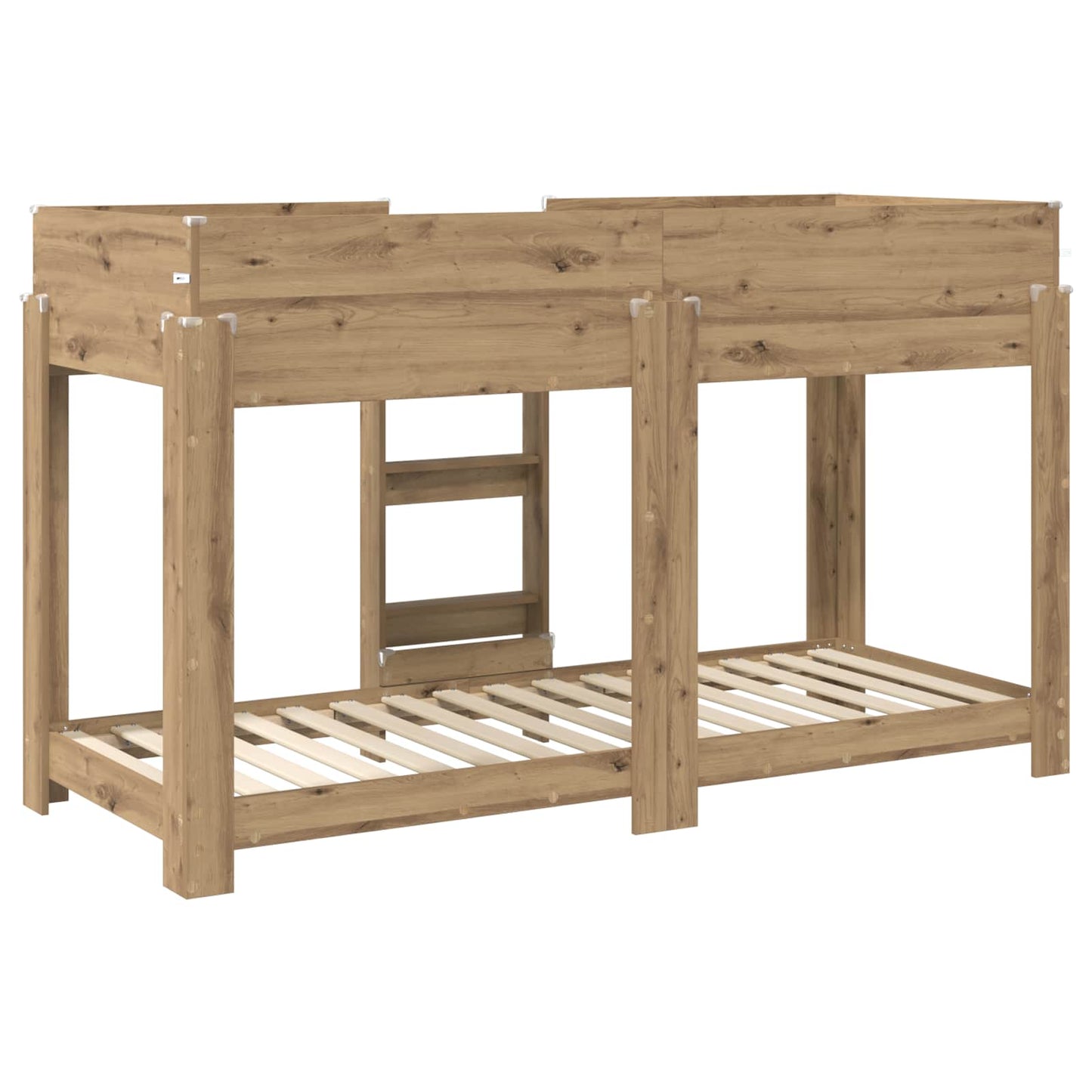 vidaXL Κρεβάτι Κουκέτα για Παιδιά Artisan Oak 75 x 190 cm