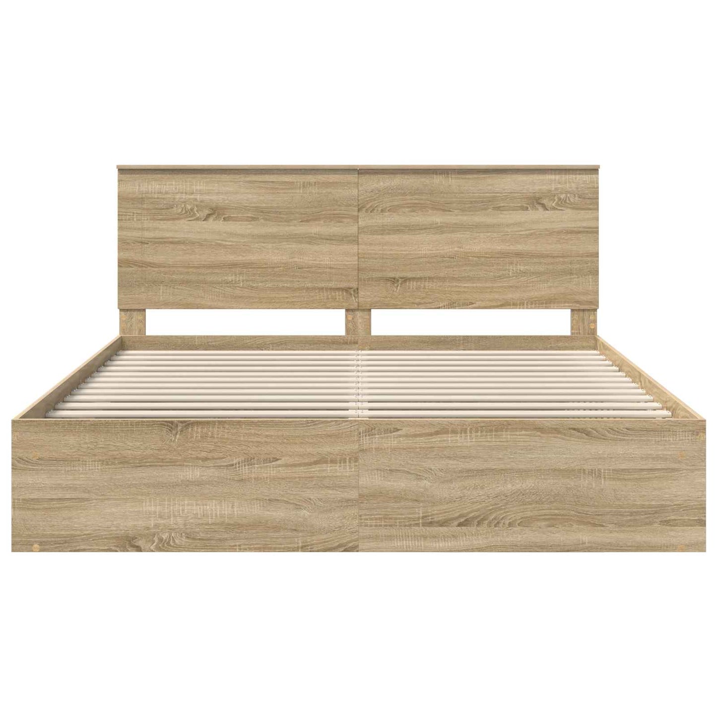 vidaXL Σκελετός Κρεβατιού Σονόμα 200 x 200 cm Στερεά ξυλεία πεύκου