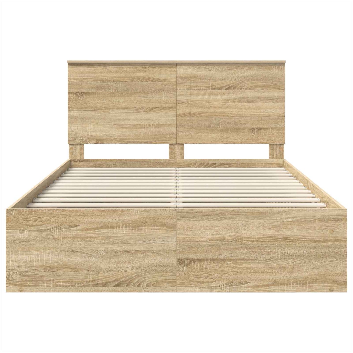 vidaXL Σκελετός Κρεβατιού Σονόμα 140 x 200 cm Στερεά ξυλεία πεύκου