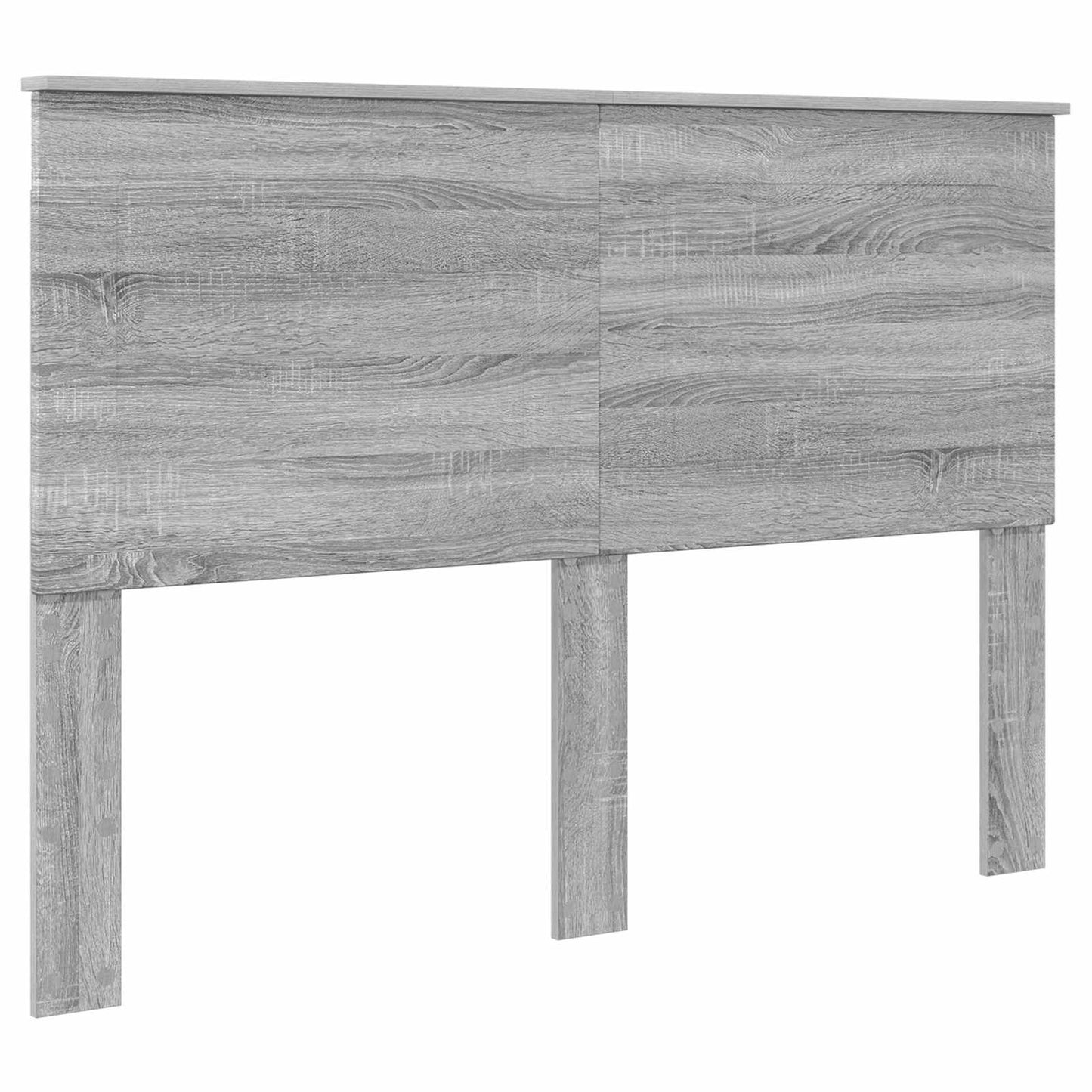 vidaXL Κρεβάτι Αποθήκης Γκρίζο Σονομα 160 x 200 cm Επεξεργασμένο ξύλο