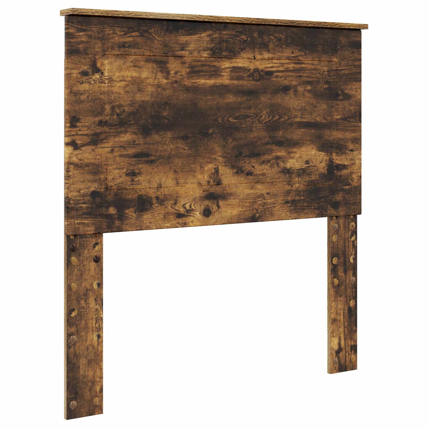 vidaXL Κρεβάτι Αποθήκης Καπνιστό Δρύς 90 x 190 cm Επεξεργασμένο ξύλο