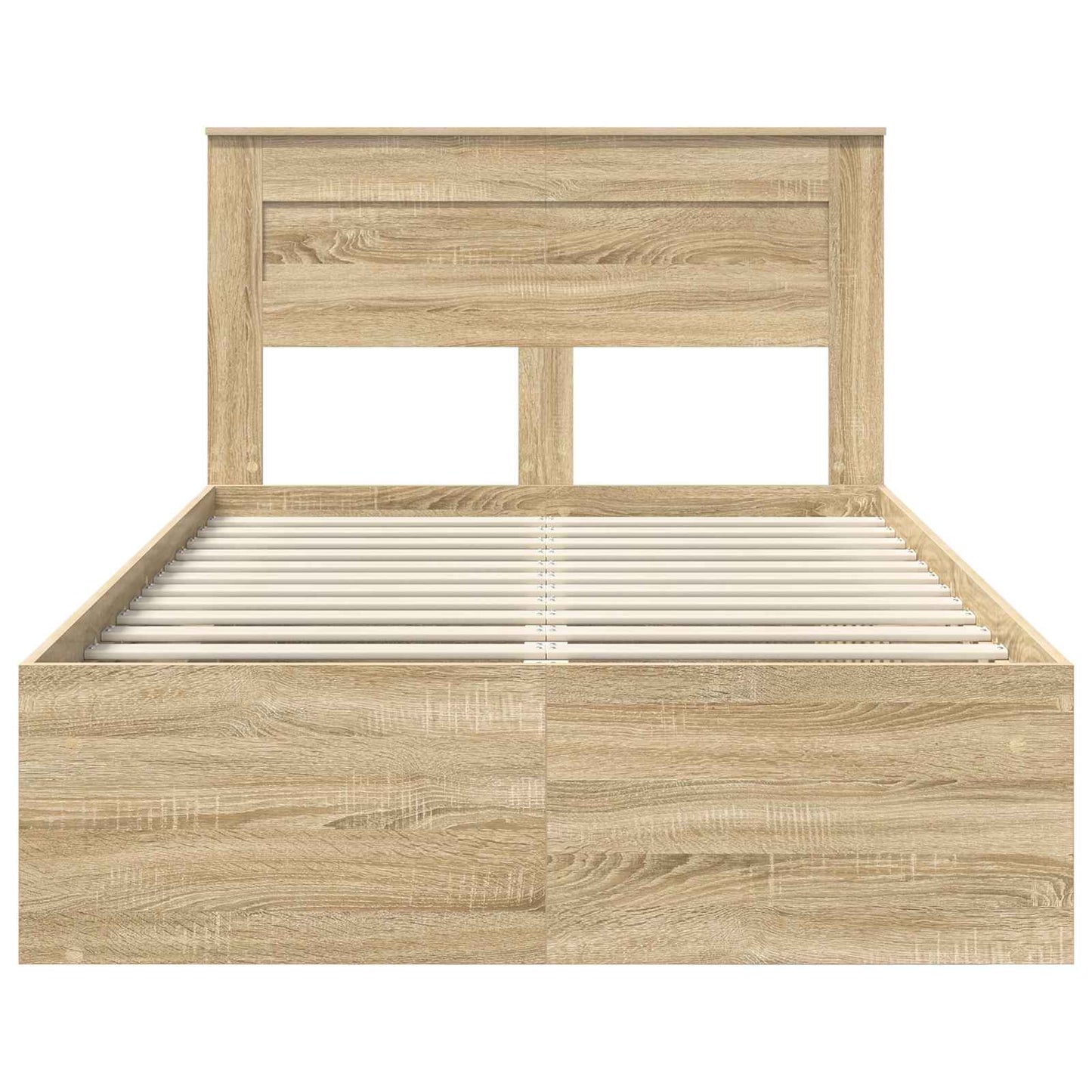 vidaXL Σκελετός Κρεβατιού Σονόμα 120 x 200 cm Στερεά ξυλεία πεύκου