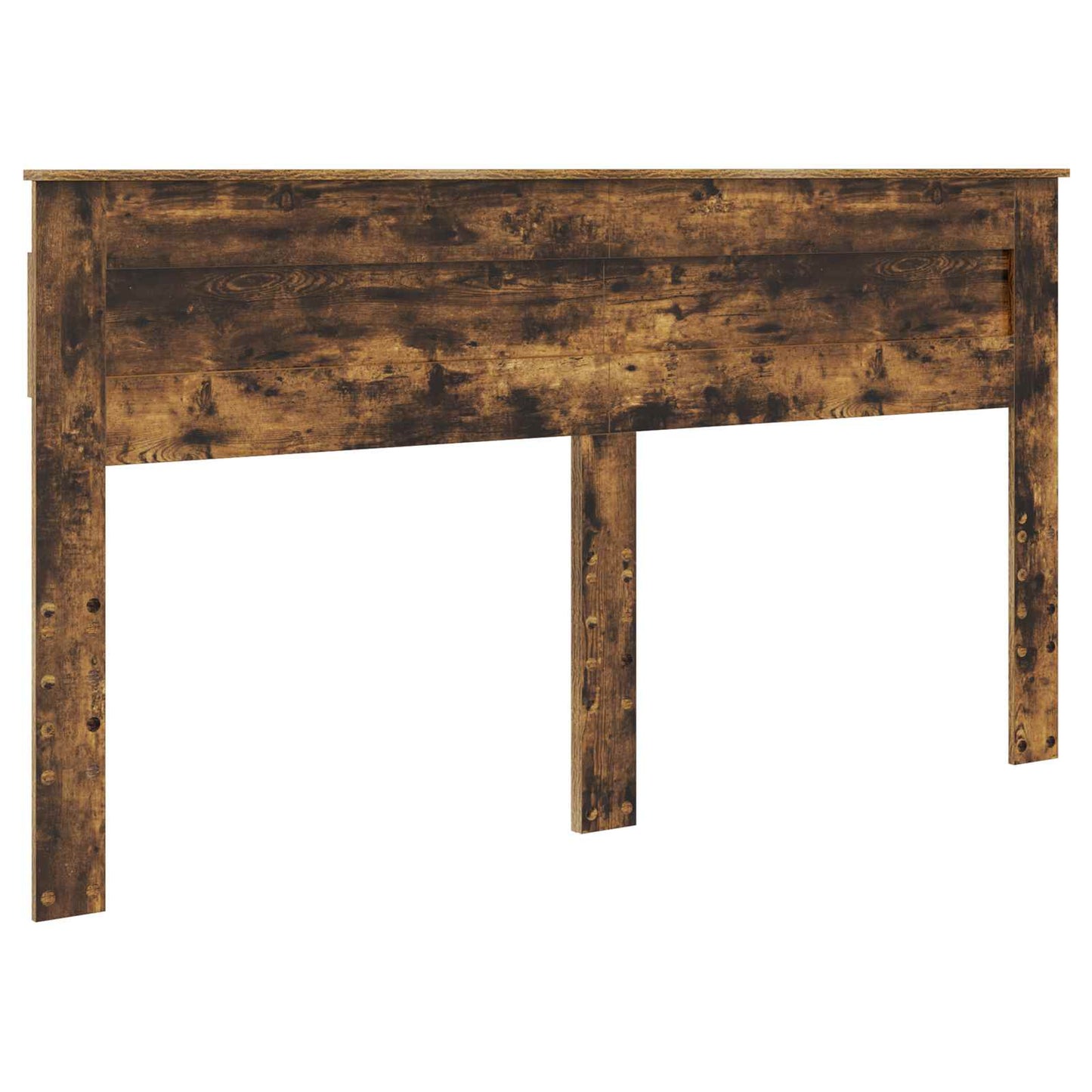 vidaXL Κρεβάτι Αποθήκης Καπνιστό Δρύς 180 x 200 cm Επεξεργασμένο ξύλο