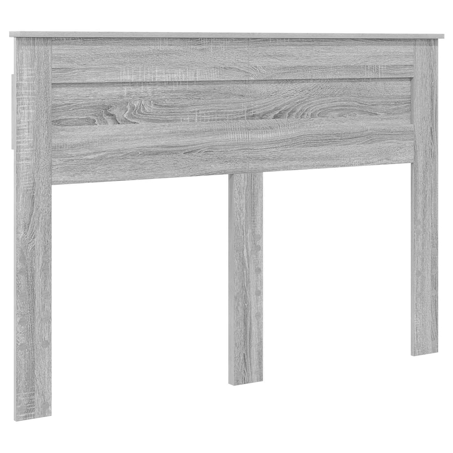vidaXL Κρεβάτι Αποθήκης Γκρίζο Σονομα 150 x 200 cm Επεξεργασμένο ξύλο