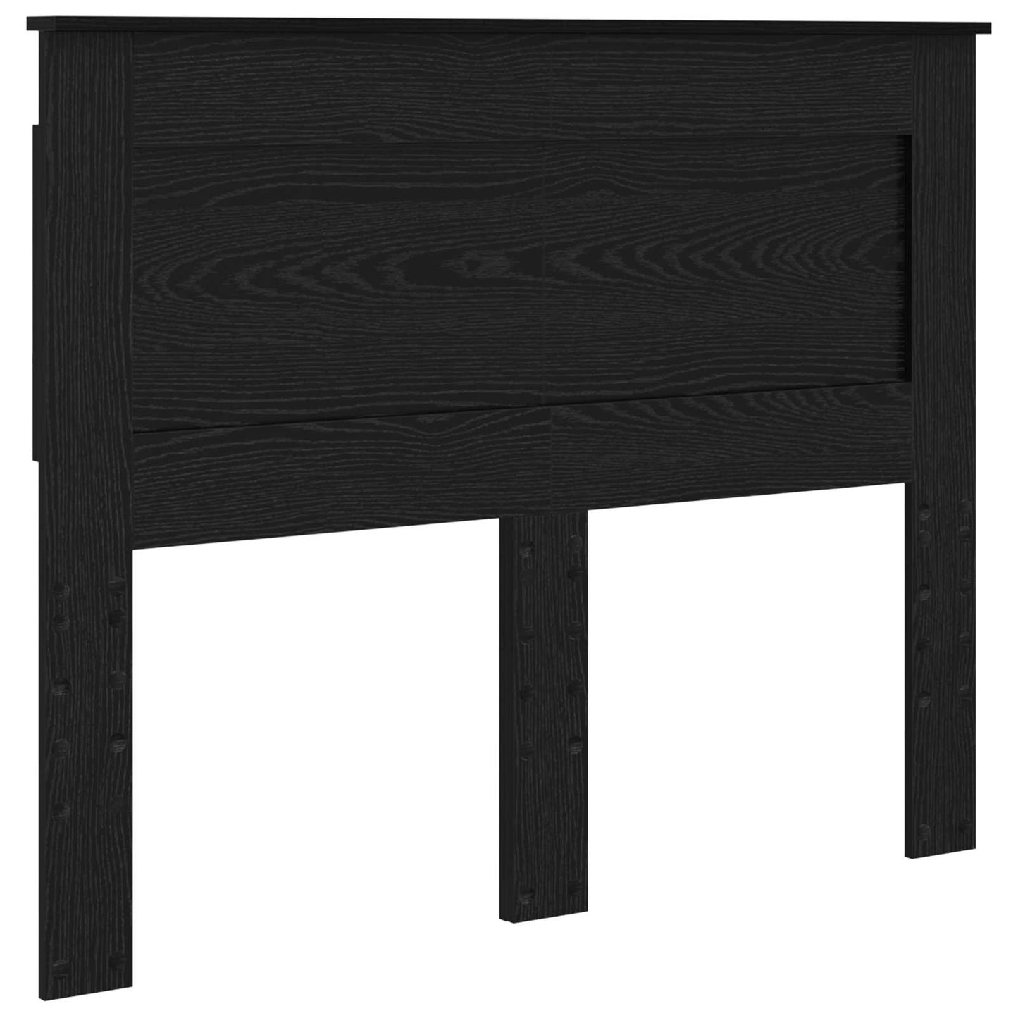 vidaXL Σκελετός Κρεβατιού Μαύρο 135 x 190 cm Στερεά ξυλεία πεύκου