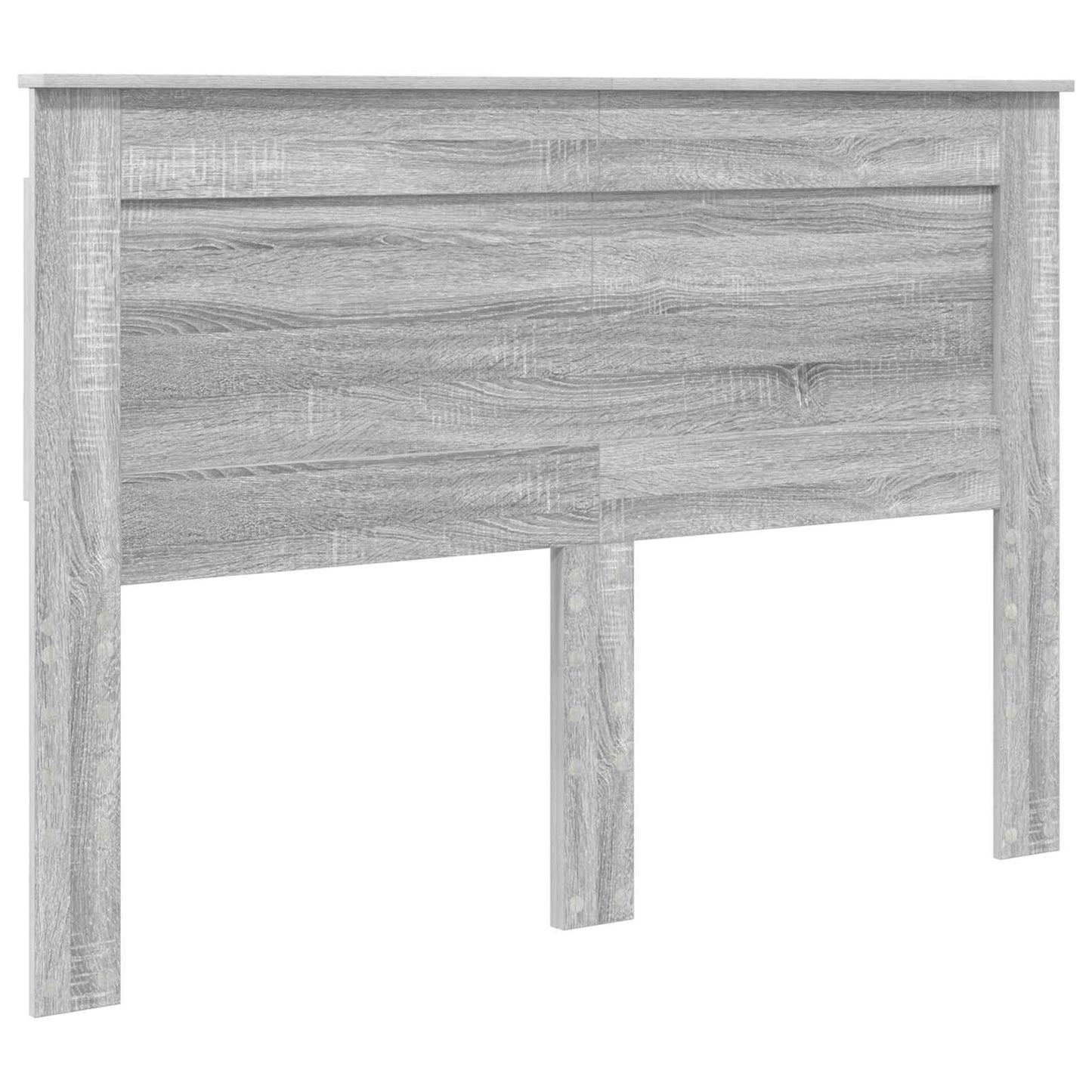 vidaXL Σκελετός Κρεβατιού Γκρίζο Σονομα 140 x 190 cm Μηχανήματος Ξύλο
