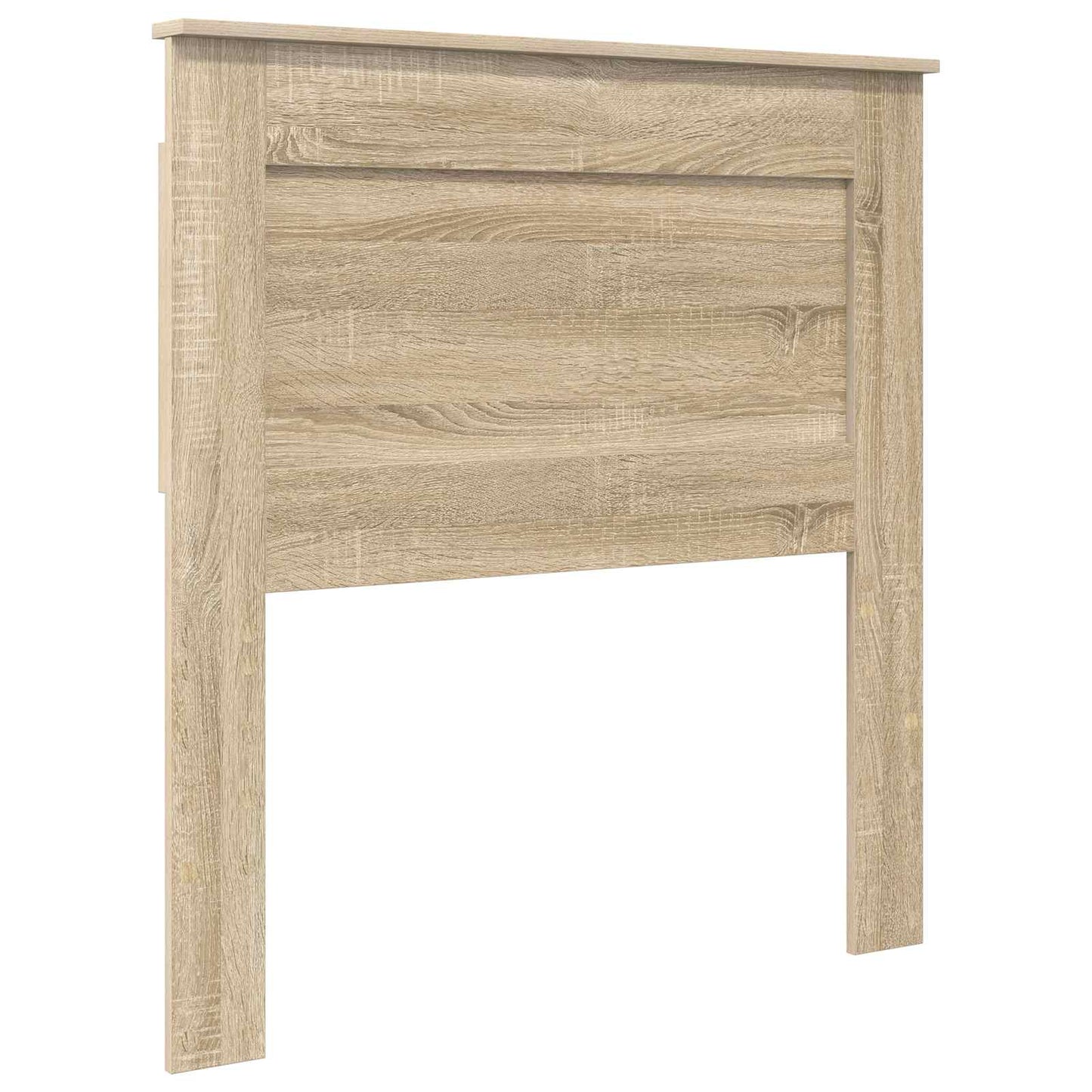 vidaXL Σκελετός Κρεβατιού Δρύς Sonoma 75 x 190 cm Μηχανήματος Ξύλο