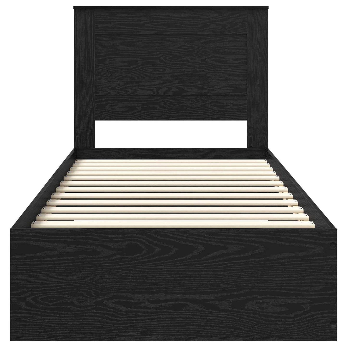 vidaXL Σκελετός Κρεβατιού με συρτάρι με κεφαλάρι Επεξεργασμένο ξύλο