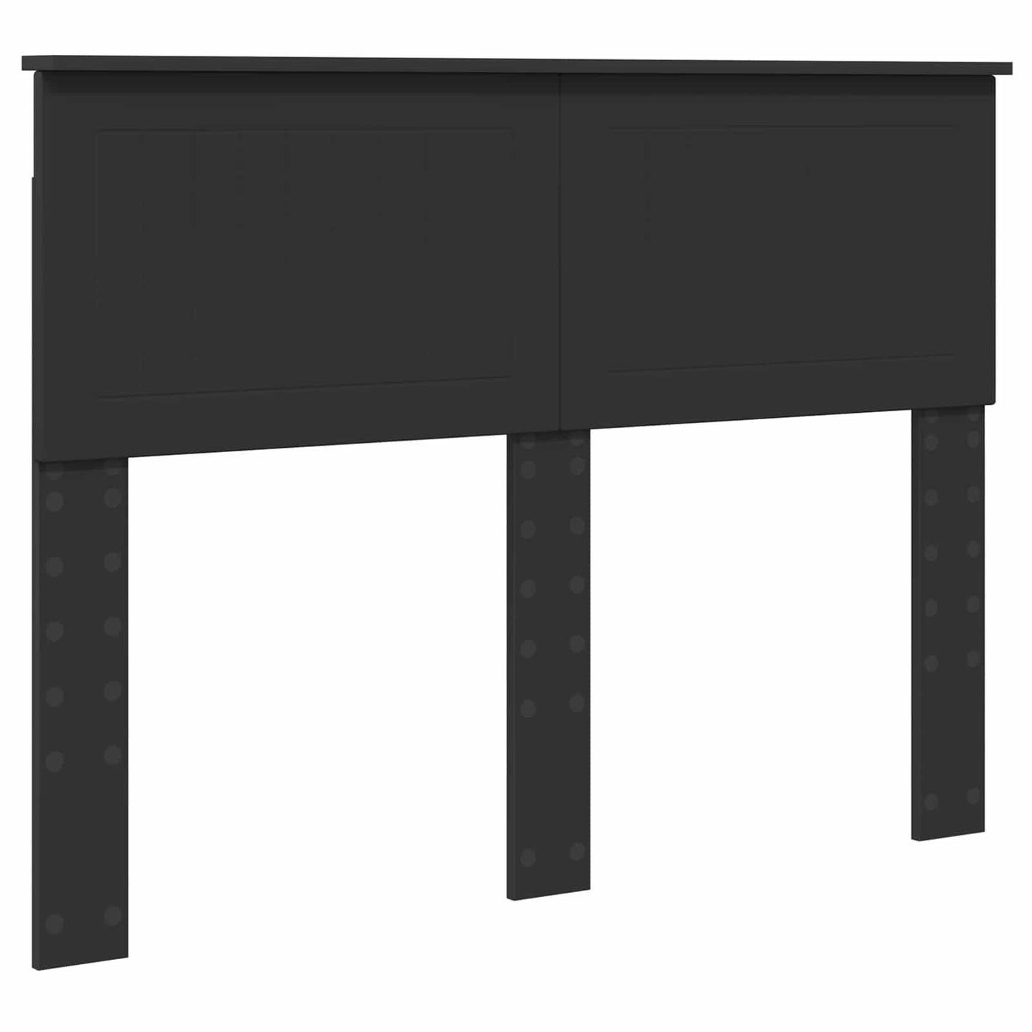 vidaXL Σκελετός Κρεβατιού Μαύρο 120 x 190 cm Στερεά ξυλεία πεύκου