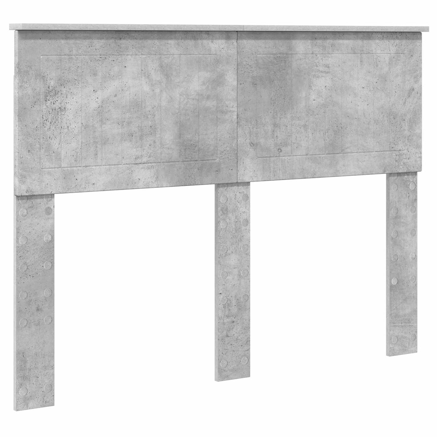 vidaXL Σκελετός Κρεβατιού Σκυρόδεμα 120 x 190 cm Στερεά ξυλεία πεύκου