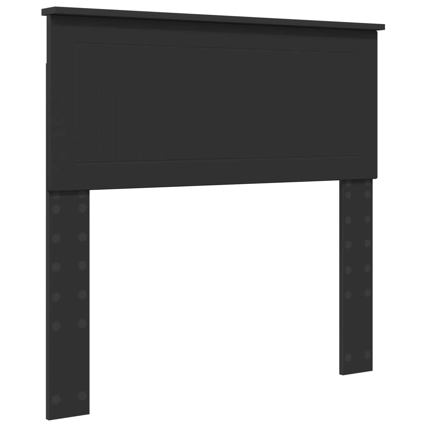 vidaXL Σκελετός Κρεβατιού Μαύρο 90 x 200 cm Στερεά ξυλεία πεύκου