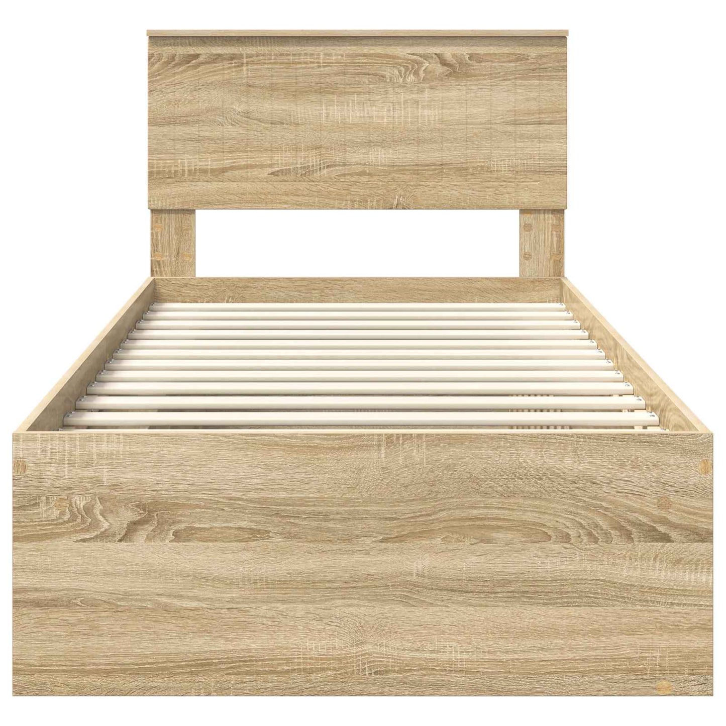 vidaXL Σκελετός Κρεβατιού Σονόμα 90 x 190 cm Στερεά ξυλεία πεύκου
