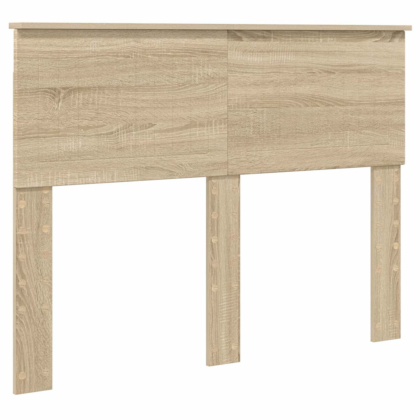 vidaXL Σκελετός Κρεβατιού Δρύς Sonoma 120 x 200 cm Μηχανήματος Ξύλο