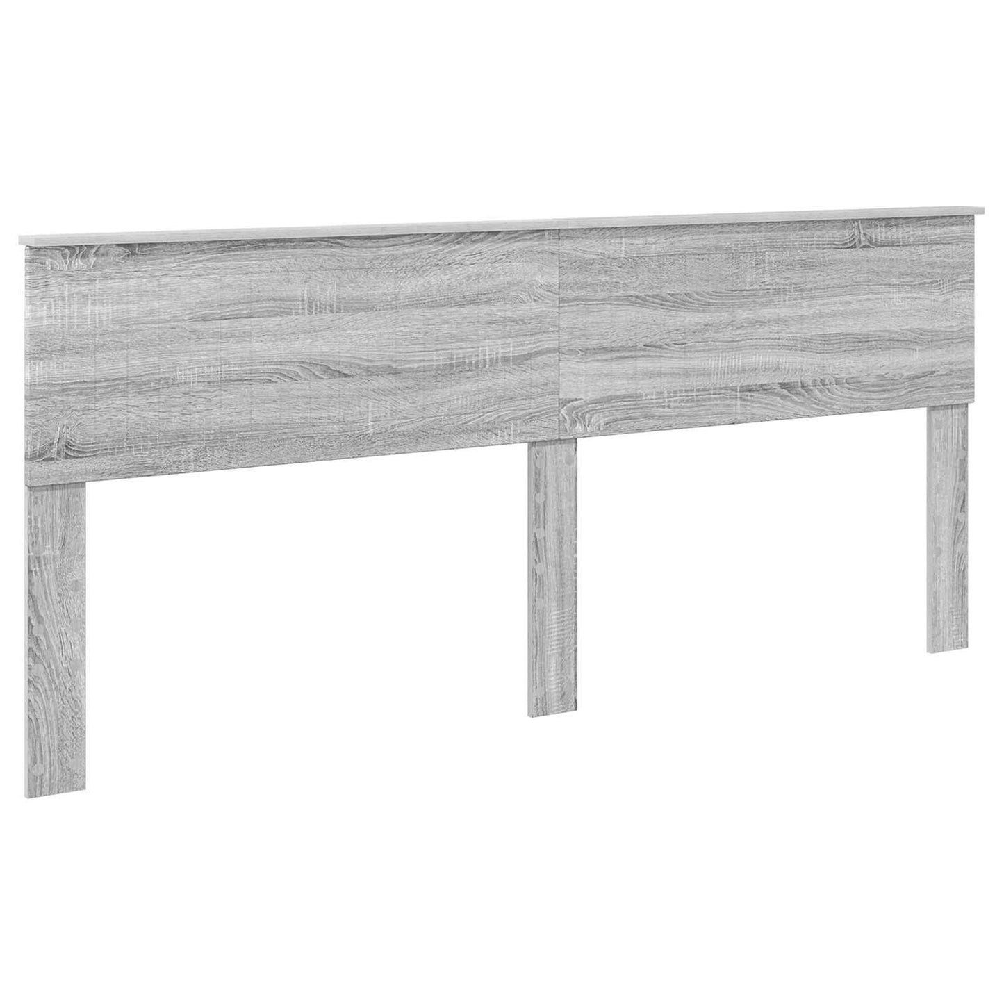vidaXL Κρεβάτι Αποθήκης Γκρίζο Σονομα 200 x 200 cm Επεξεργασμένο Ξύλο