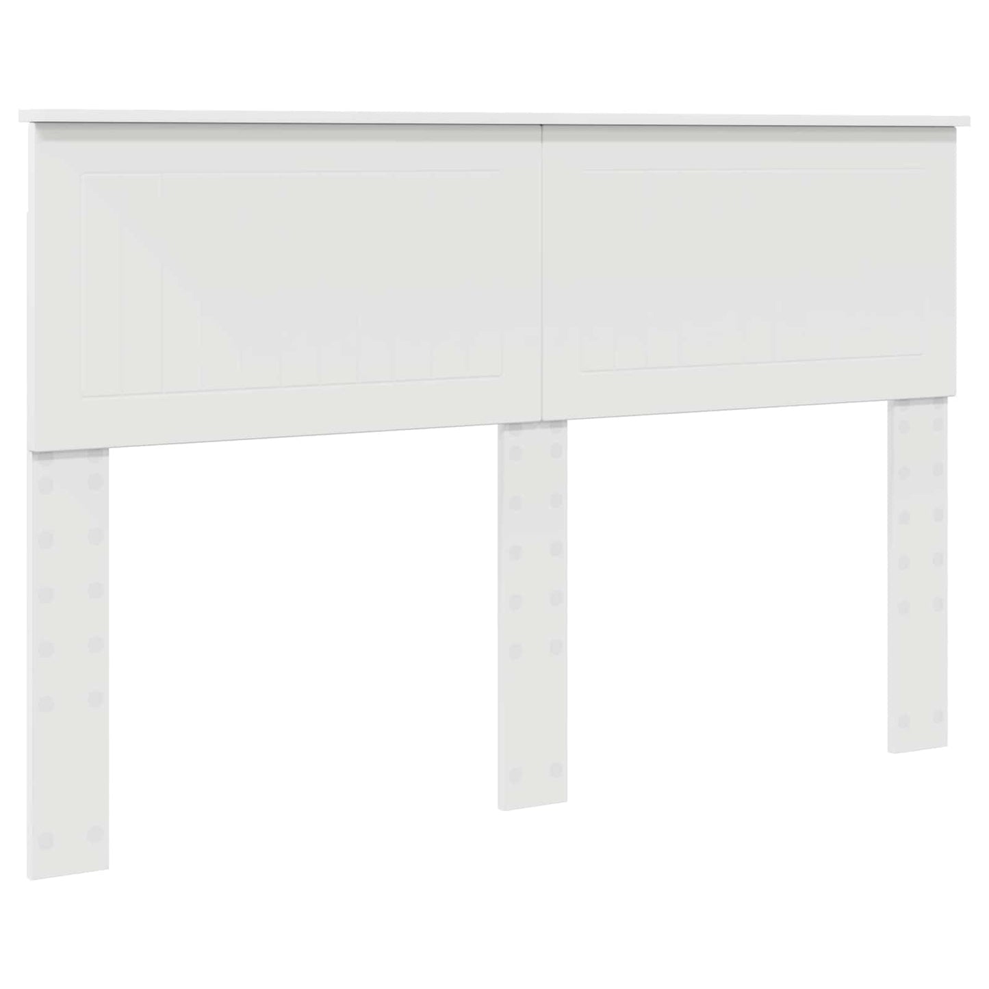 vidaXL Σκελετός Κρεβατιού Λευκό 140 x 200 cm Επεξεργασμένο ξύλο